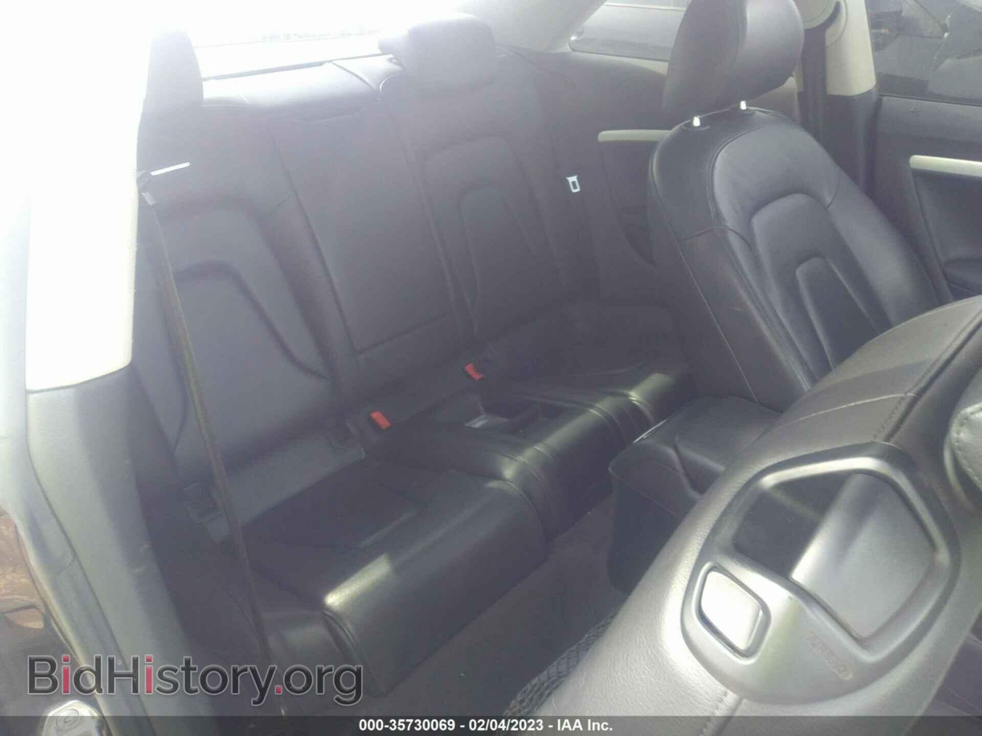 2012 AUDI A5 - VIN: WAUCFAFR6CA001267 - Фото 8