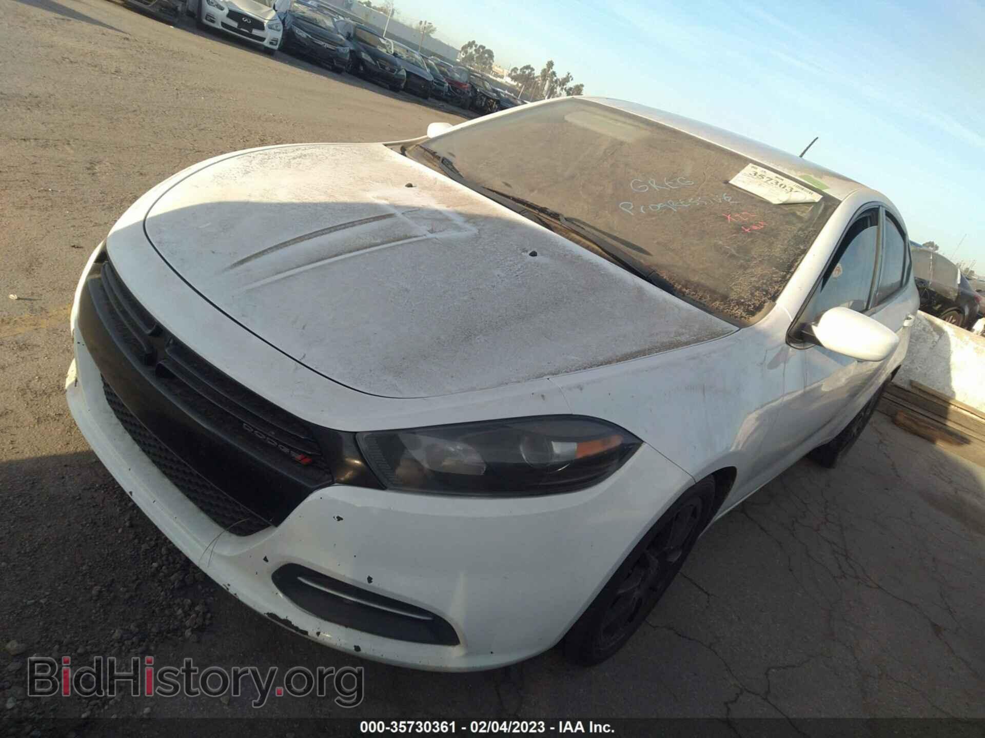 2015 DODGE DART - VIN: 1C3CDFAA1FD421078 - Фото 2