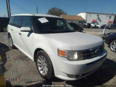 2011 Ford FLEX SEL, белый — VIN 2FMGK5CCXBBD25490, IAAI