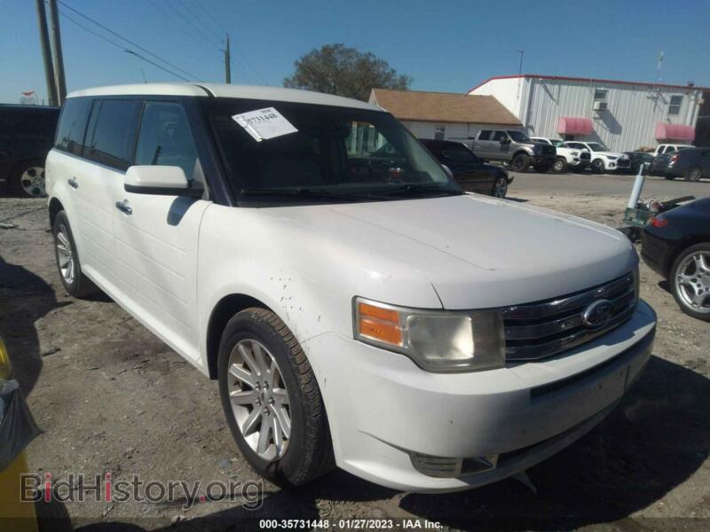 2011 Ford FLEX SEL (VIN 2FMGK5CCXBBD25490) — photo 1 of 11, IAAI, damage: rear