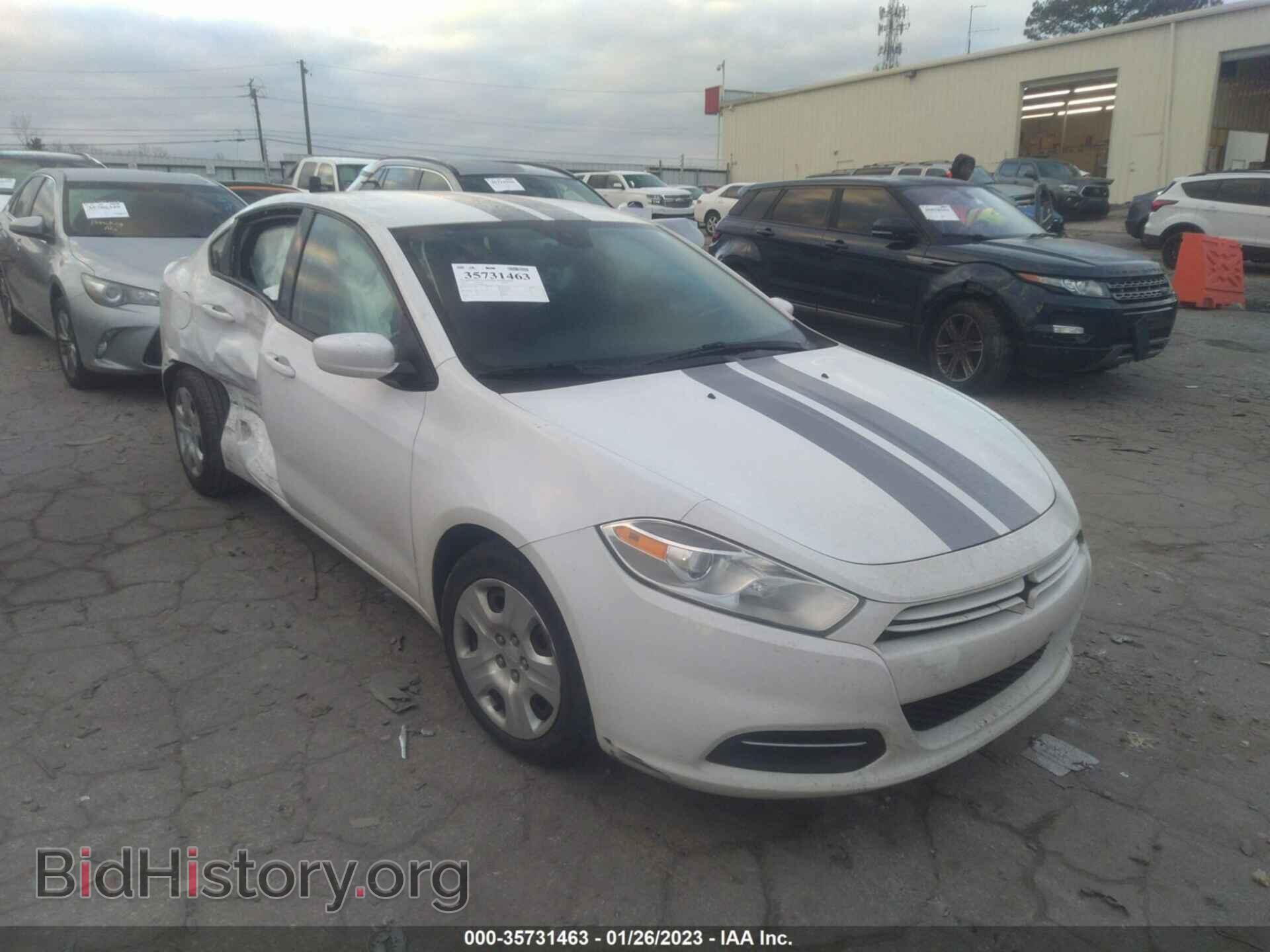 Фотография 1C3CDFAA4GD505140 - DODGE DART 2016