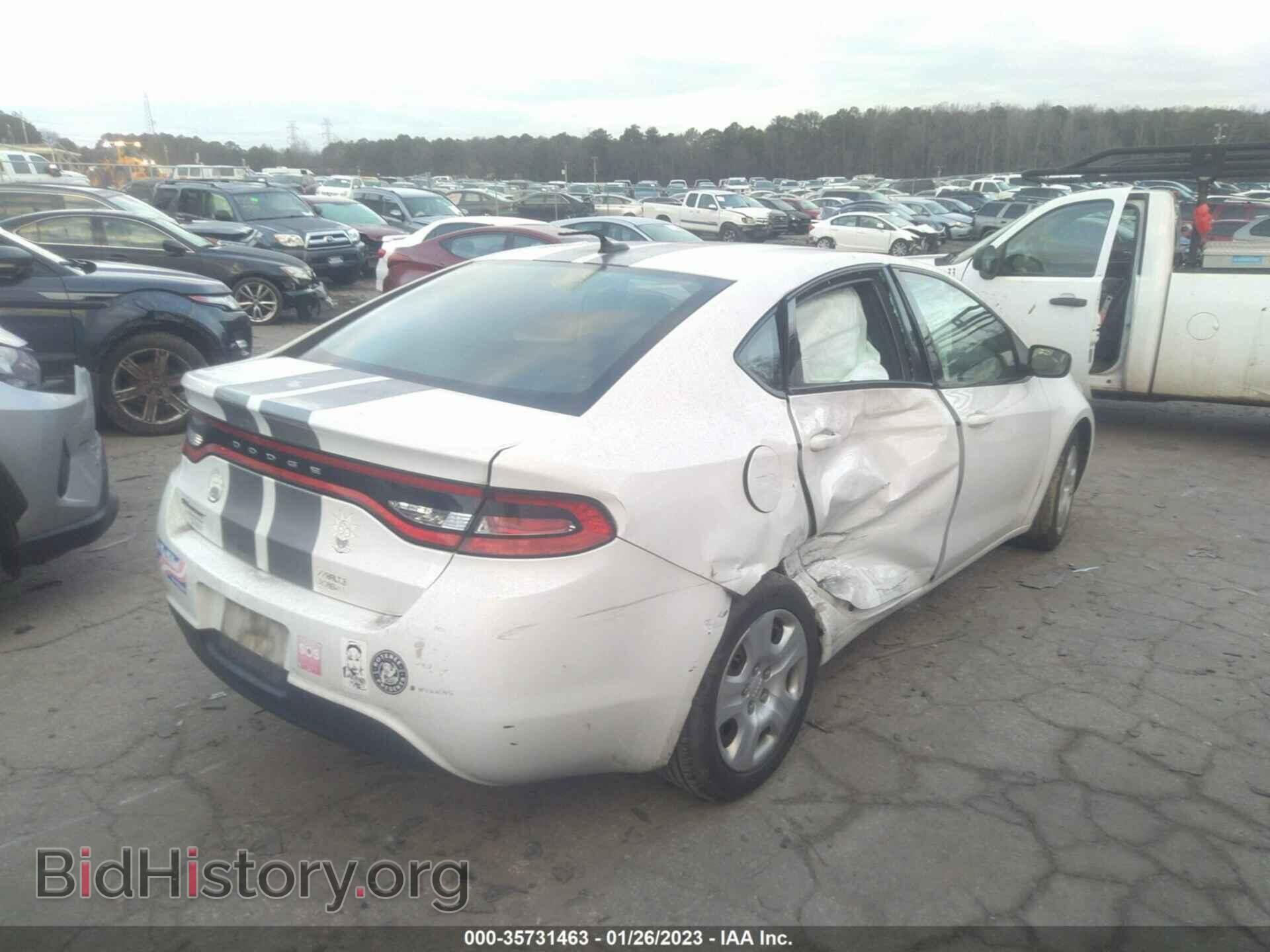 2016 DODGE DART - VIN: 1C3CDFAA4GD505140 - Фото 4