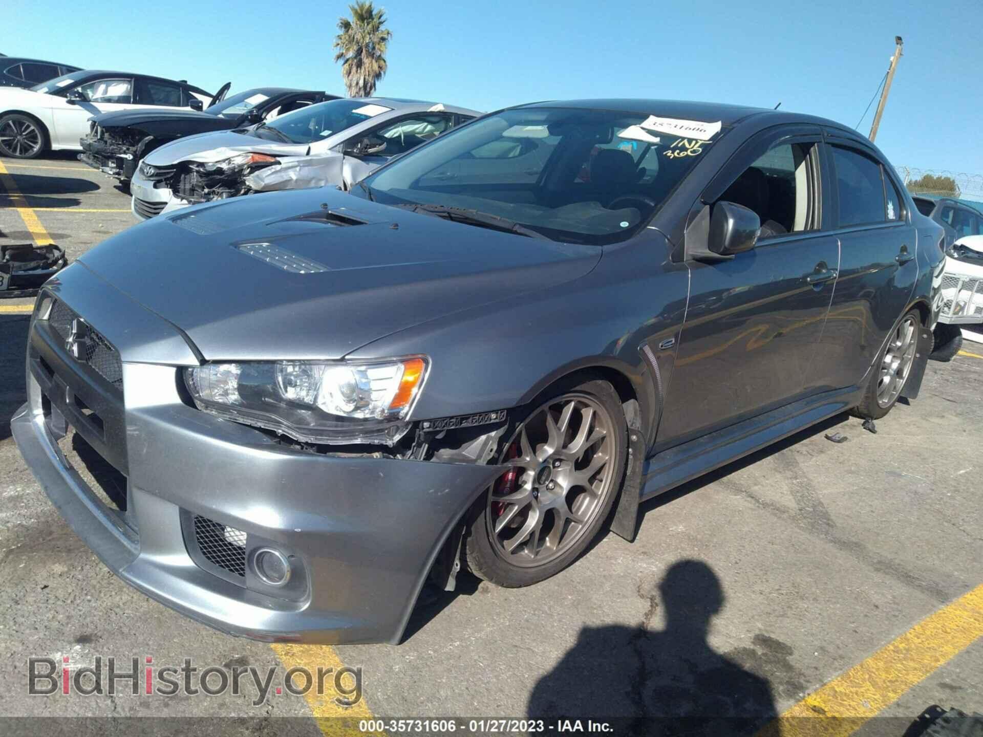 2015 MITSUBISHI LANCER EVOLUTION - VIN: JA32W5FV9FU013482 - Photo 2