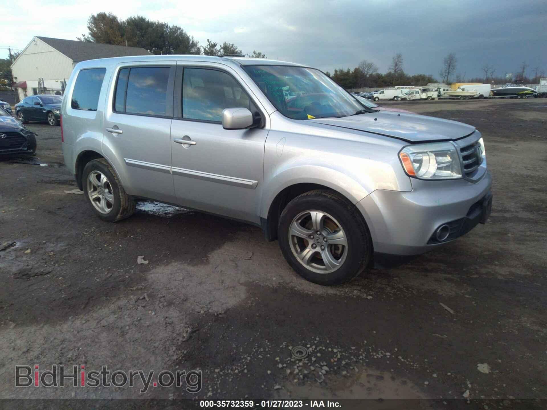 Photo 5FNYF4H55DB024357 - HONDA PILOT 2013