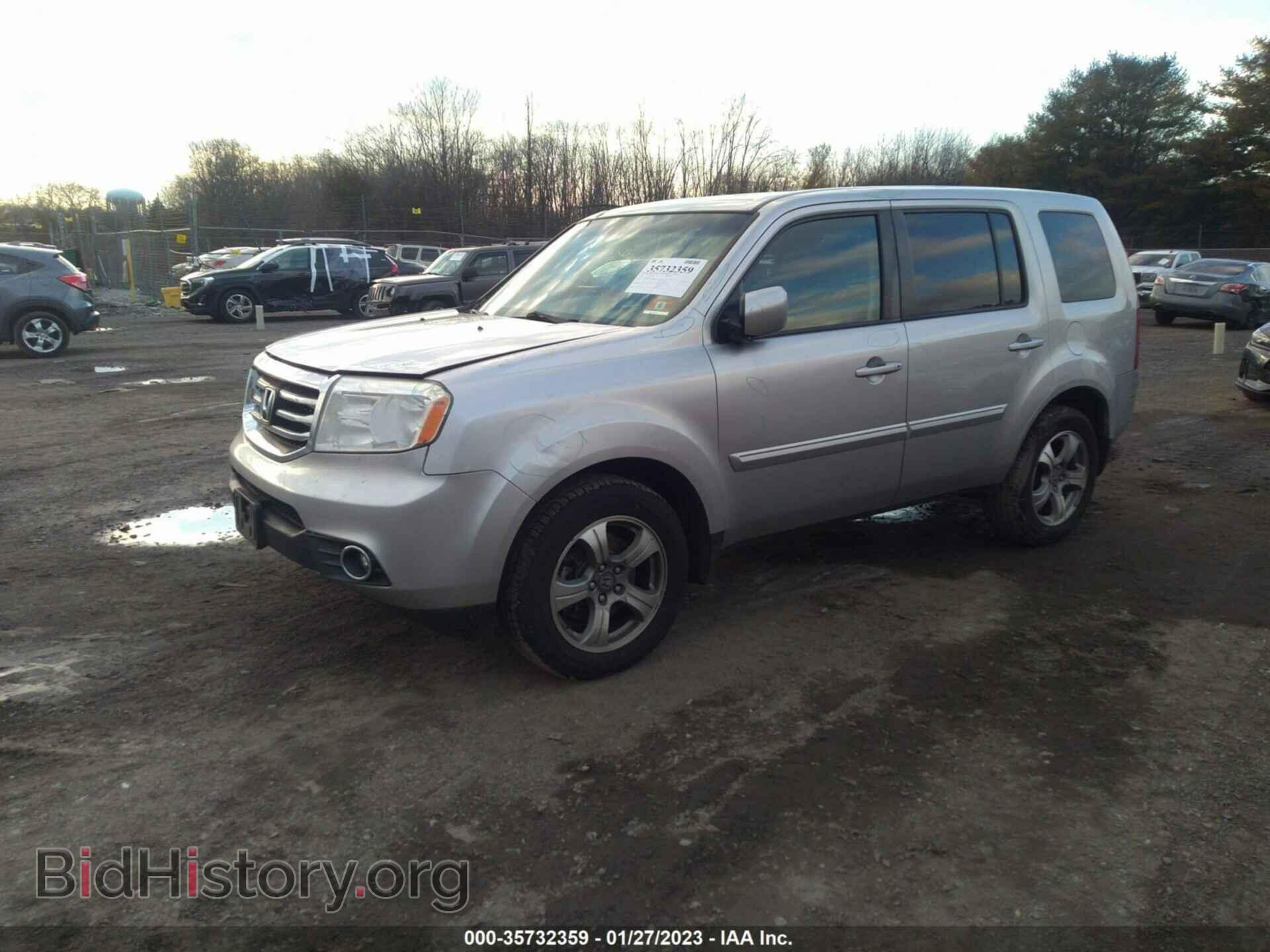 2013 HONDA PILOT - VIN: 5FNYF4H55DB024357 - Фото 2