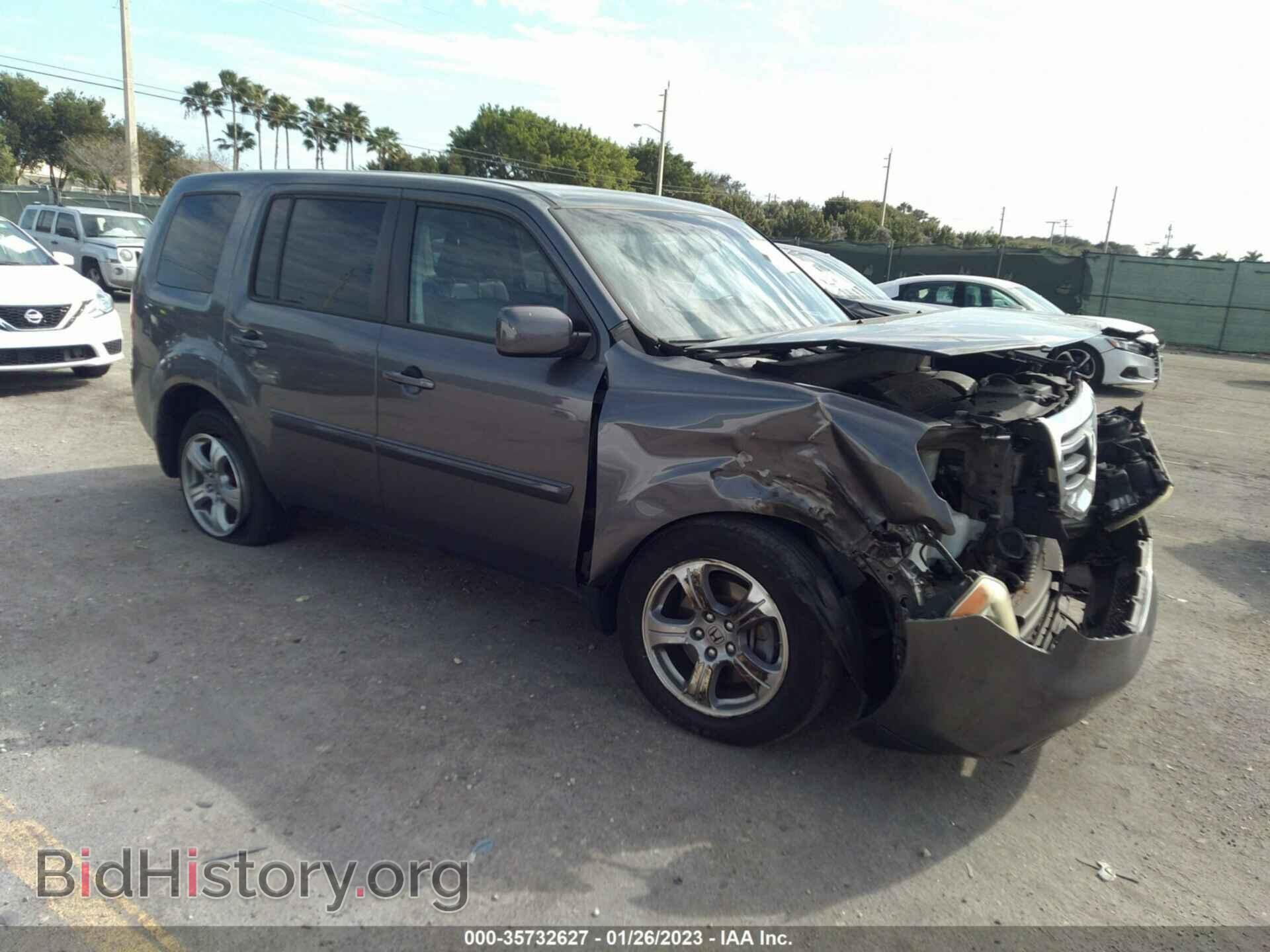 Фотография 5FNYF4H54EB017708 - HONDA PILOT 2014