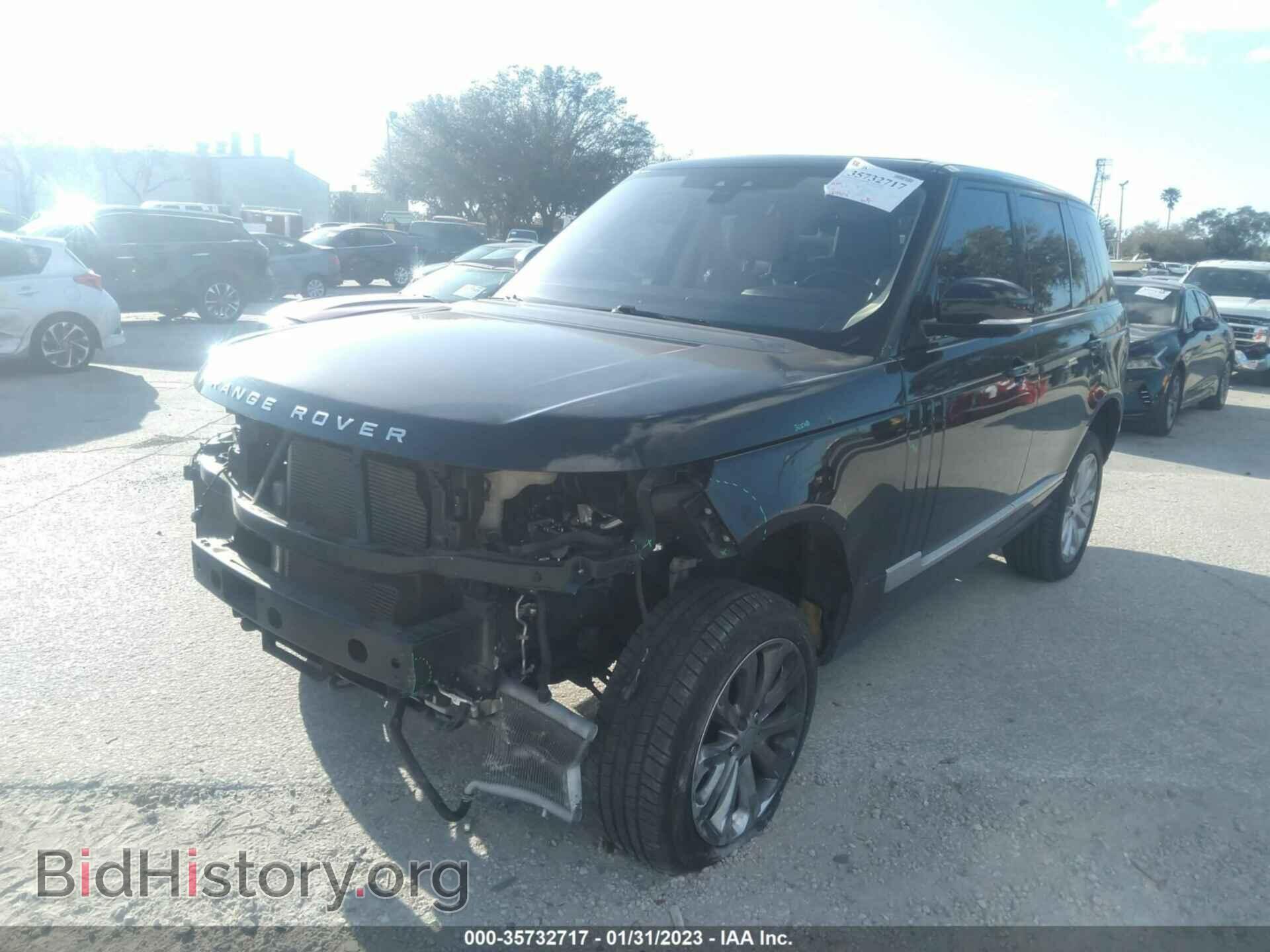 2017 LAND ROVER RANGE ROVER - VIN: SALGS2FV0HA374078 - Фото 2