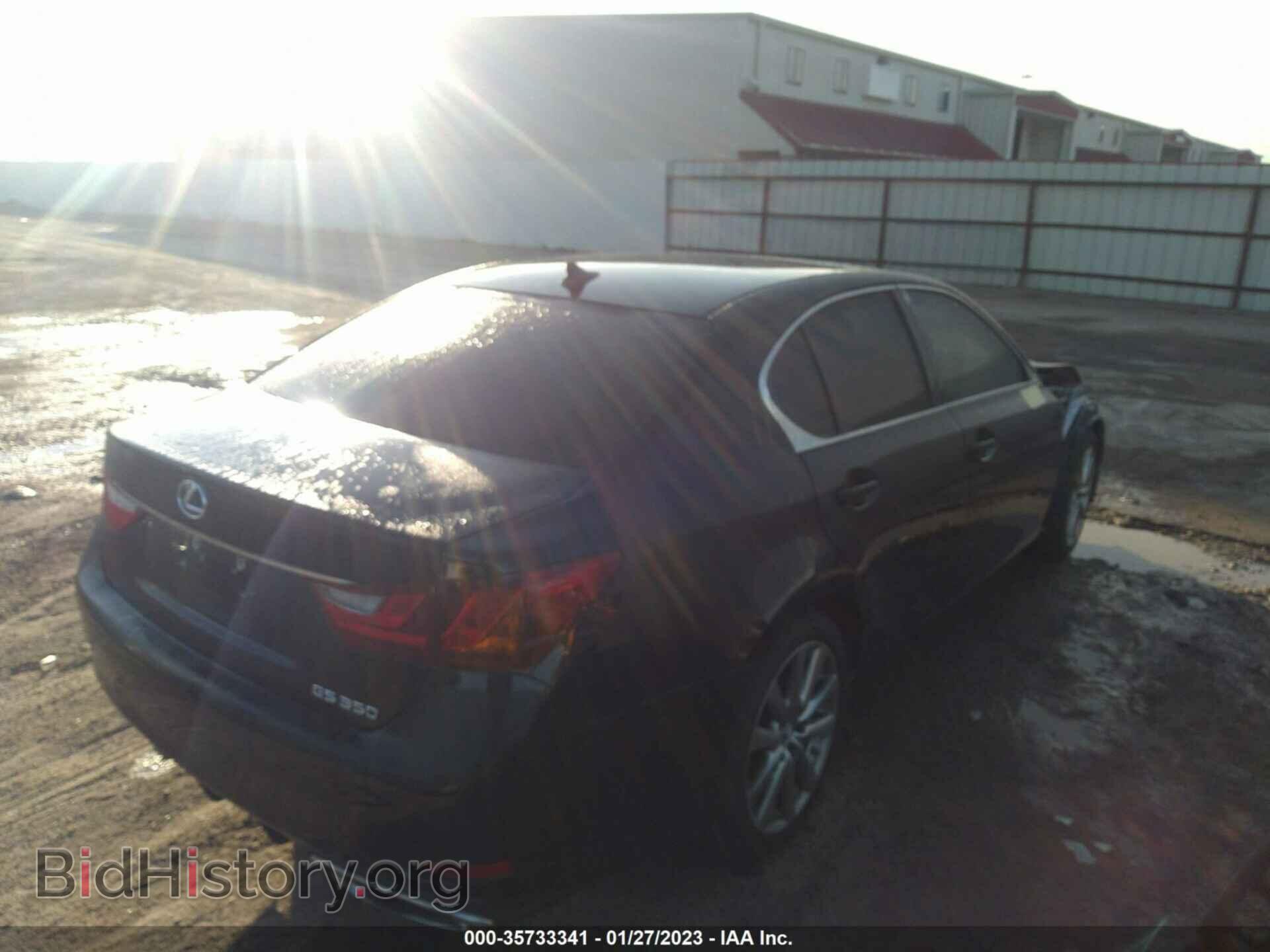 2014 LEXUS GS 350 - VIN: JTHBE1BL4E5030750 - Фото 4