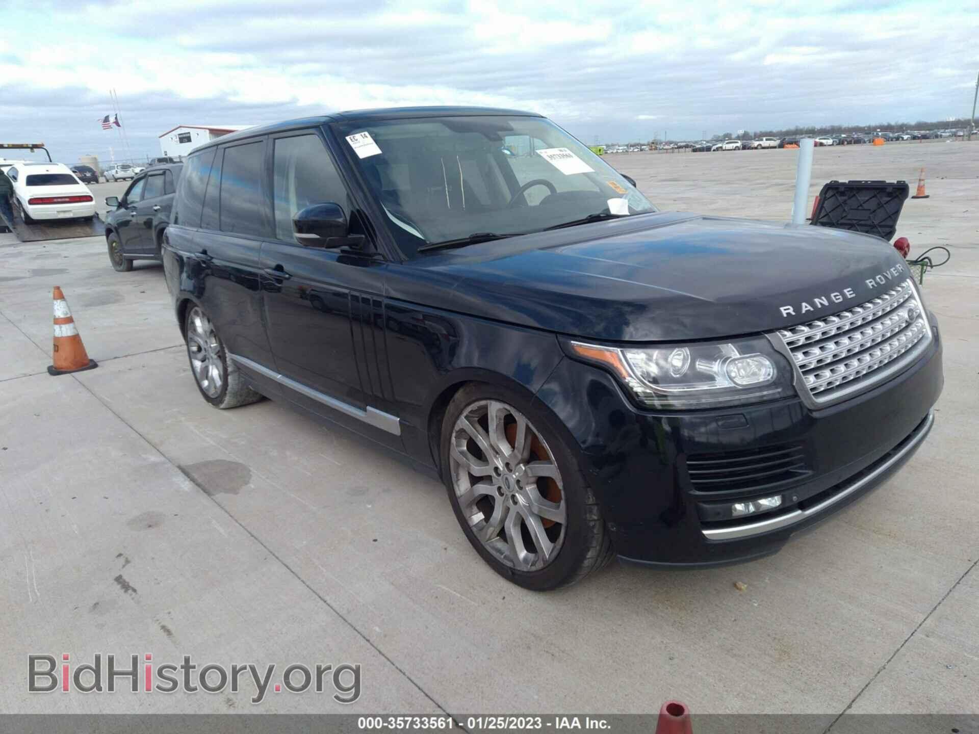 Фотография SALGS2EFXEA129259 - LAND ROVER RANGE ROVER 2014