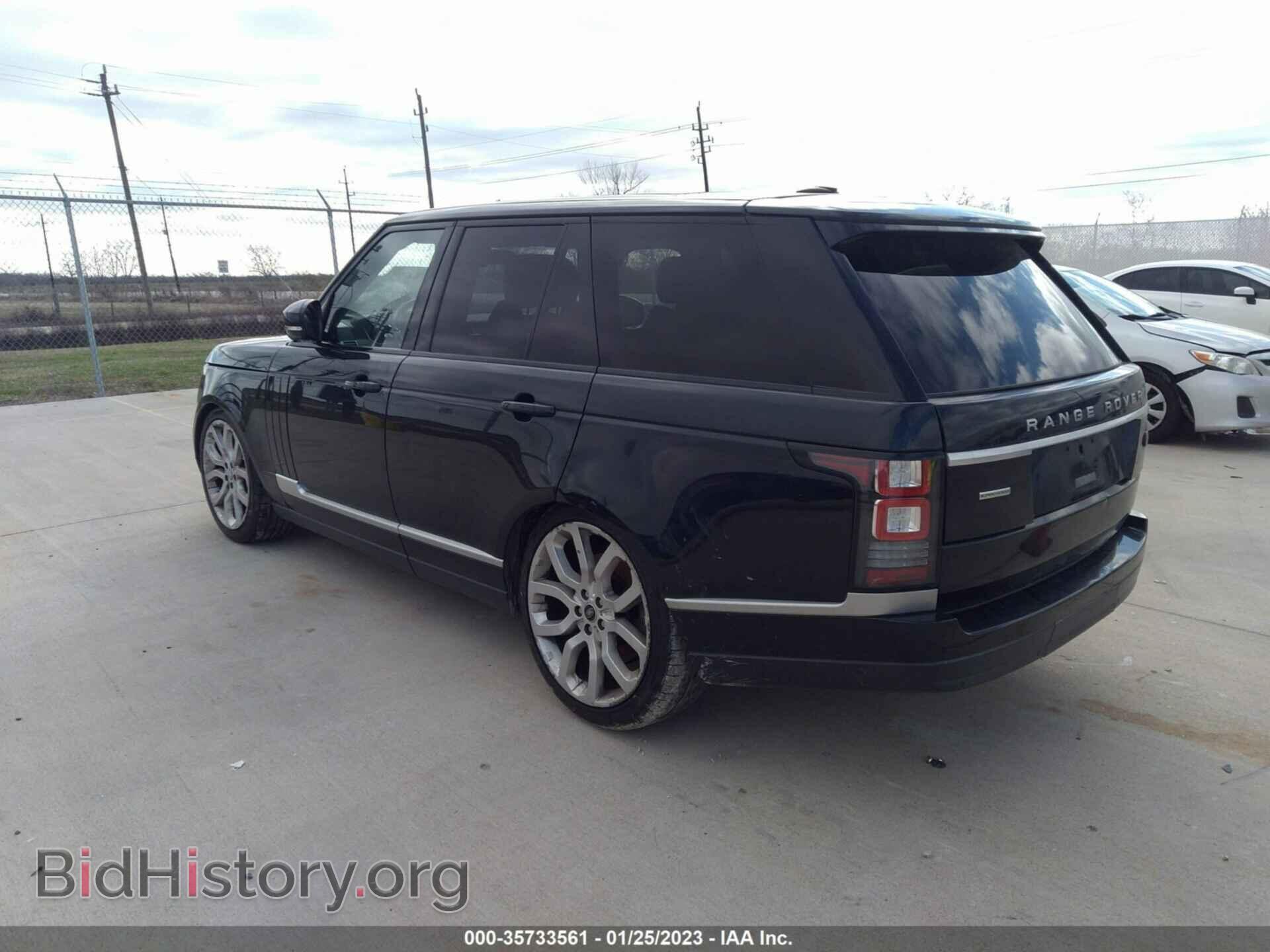 2014 LAND ROVER RANGE ROVER - VIN: SALGS2EFXEA129259 - Фото 3