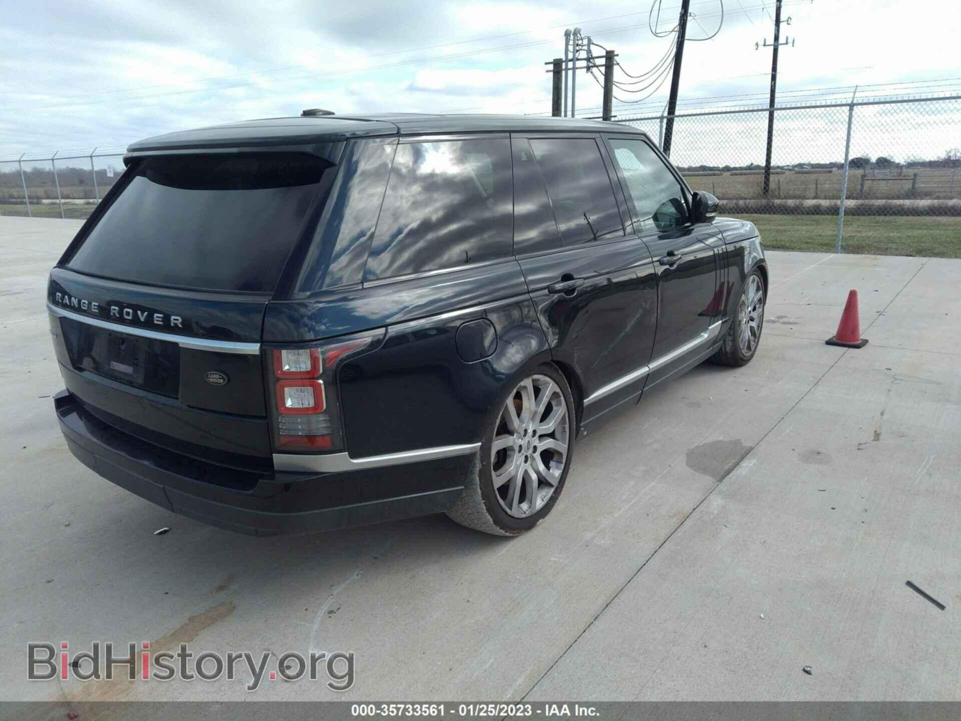 2014 LAND ROVER RANGE ROVER - VIN: SALGS2EFXEA129259 - Фото 4