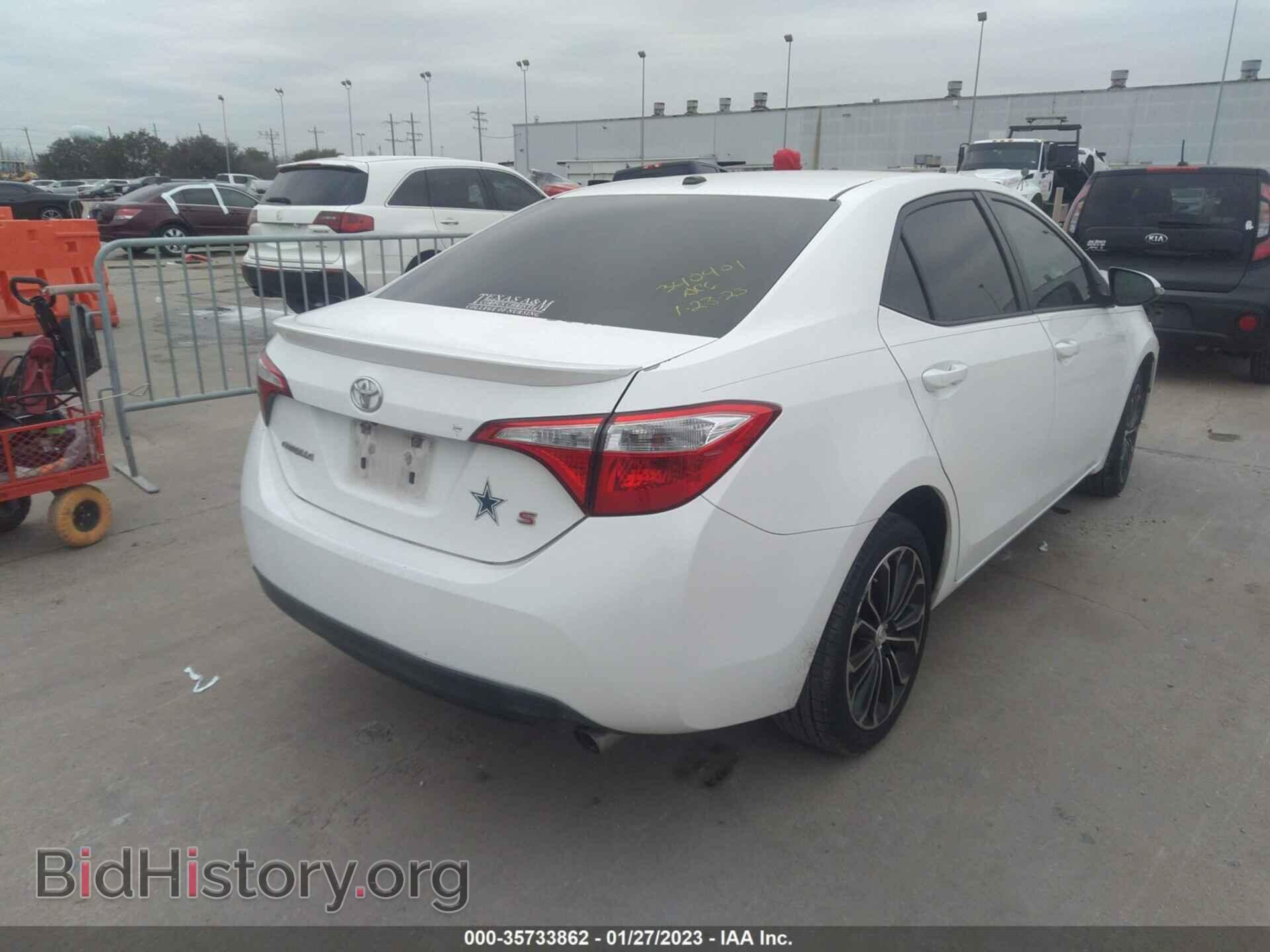 2014 TOYOTA COROLLA - VIN: 5YFBURHE3EP071417 - Фото 4