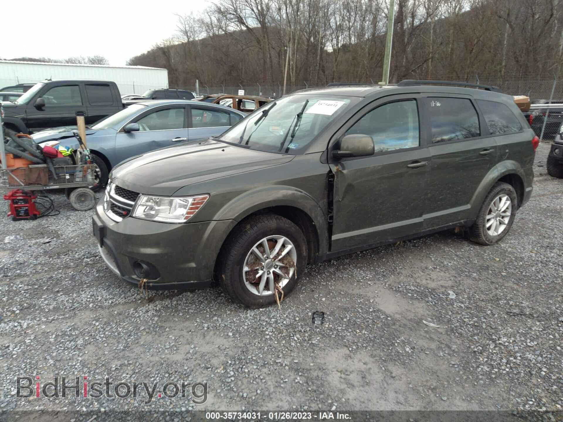 2016 DODGE JOURNEY - VIN: 3C4PDDBG8GT163822 - Фото 2