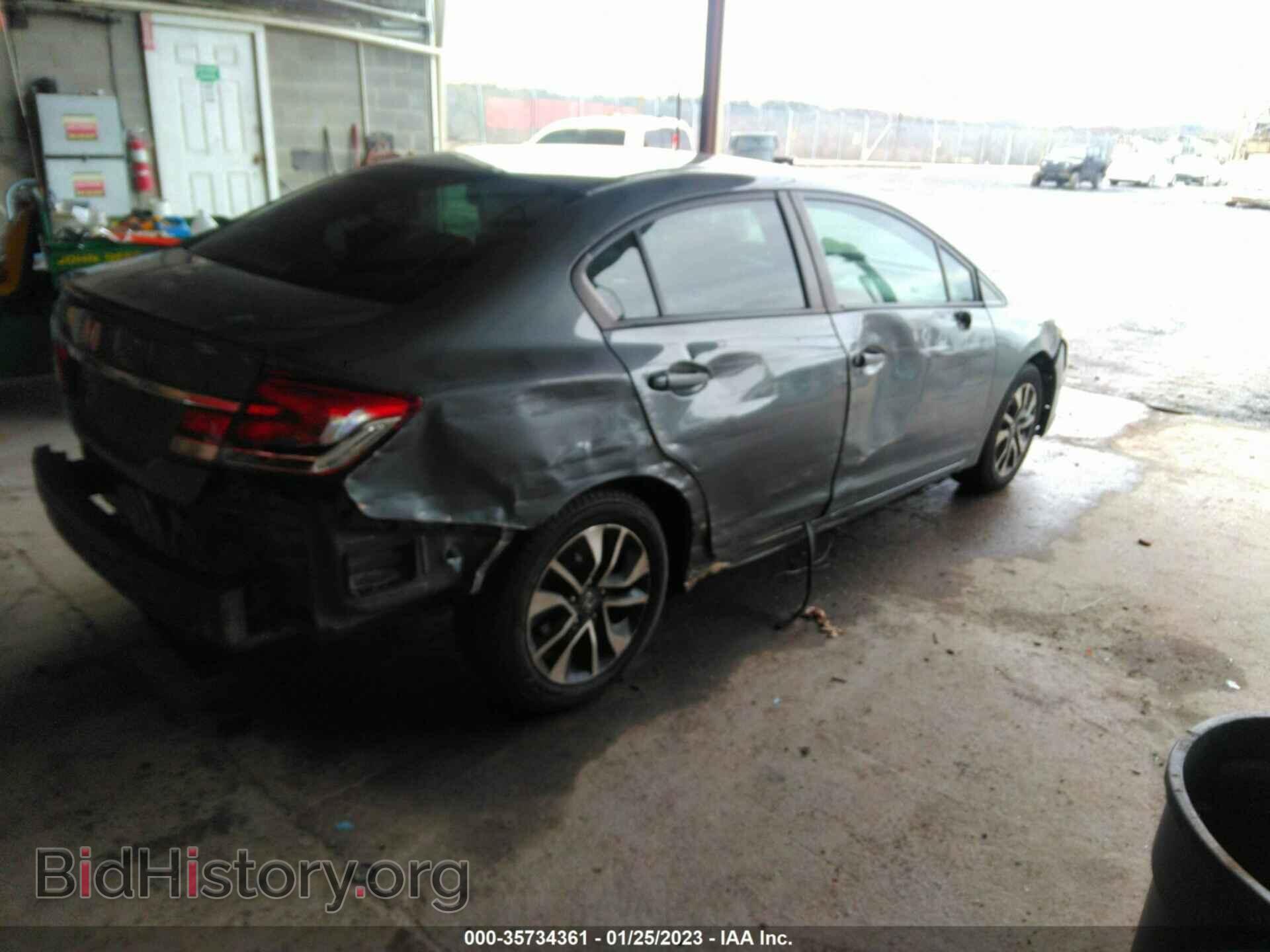 2013 HONDA CIVIC SDN - VIN: 19XFB2F86DE050850 - Фото 4