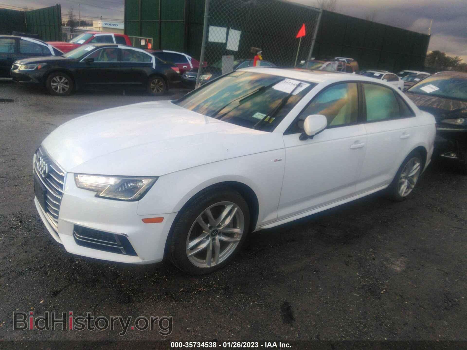 2017 AUDI A4 - VIN: WAUDNAF44HN045604 - Фото 2