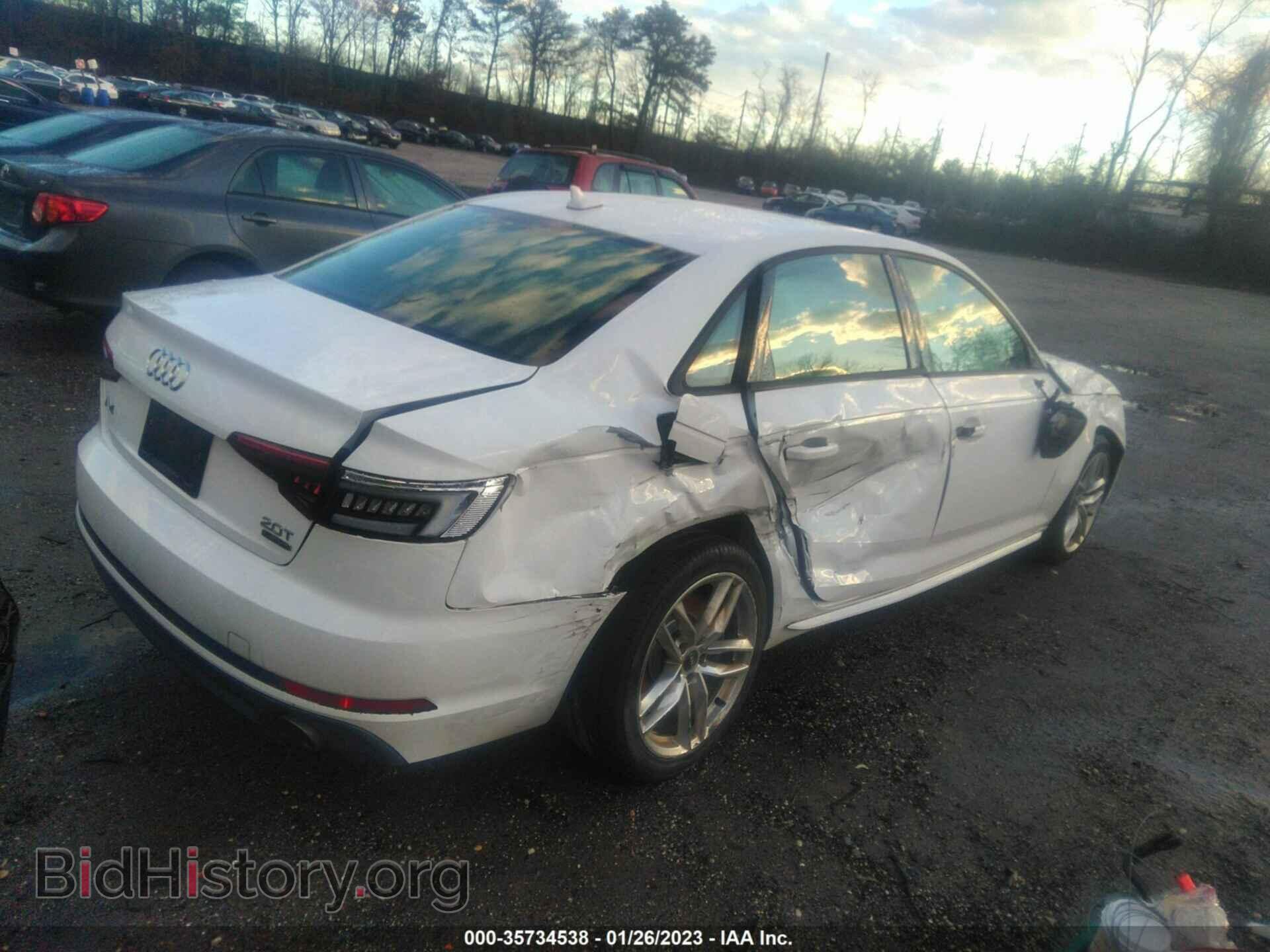 2017 AUDI A4 - VIN: WAUDNAF44HN045604 - Фото 4
