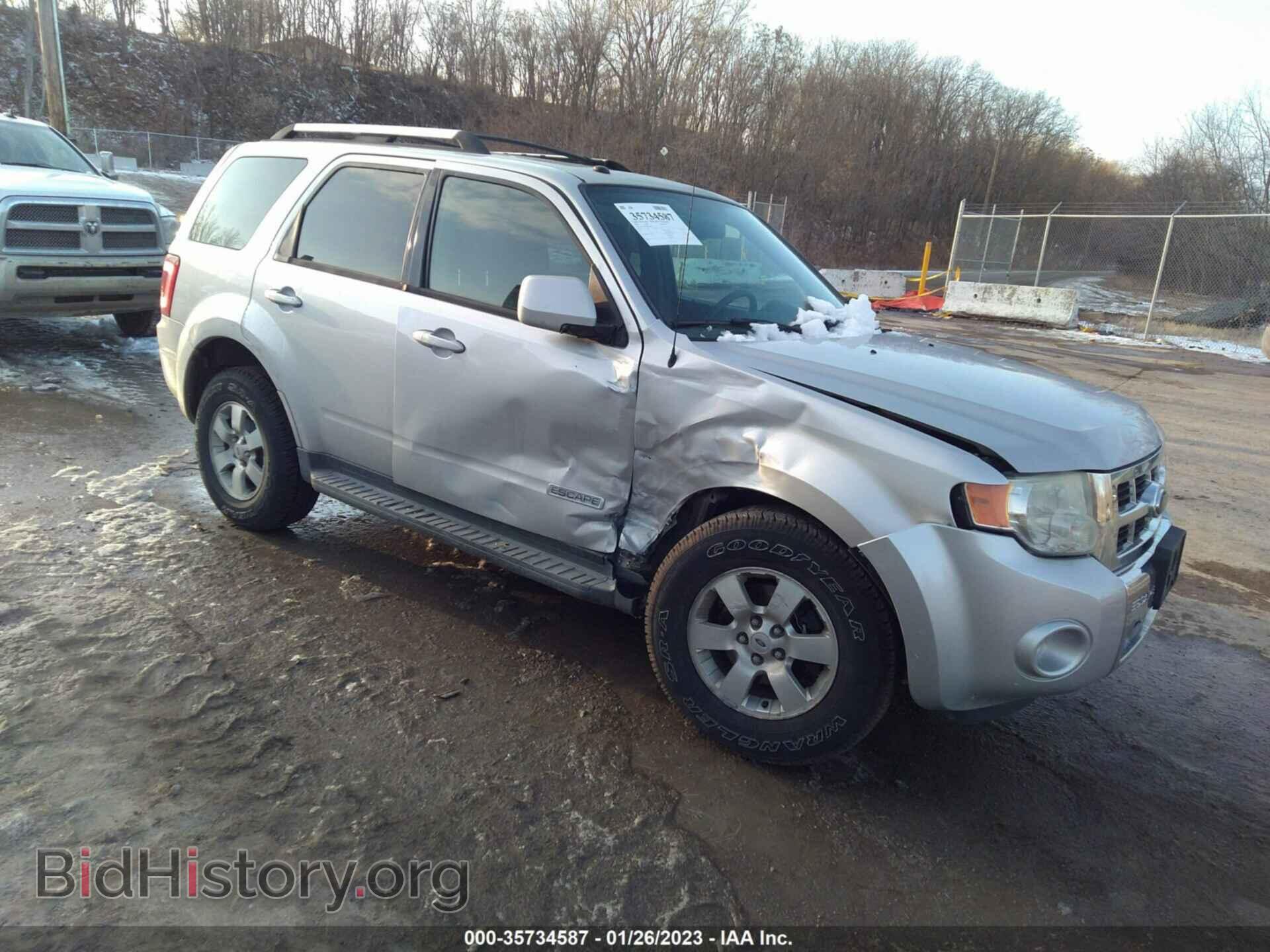 Photo 1FMCU94188KA60662 - FORD ESCAPE 2008