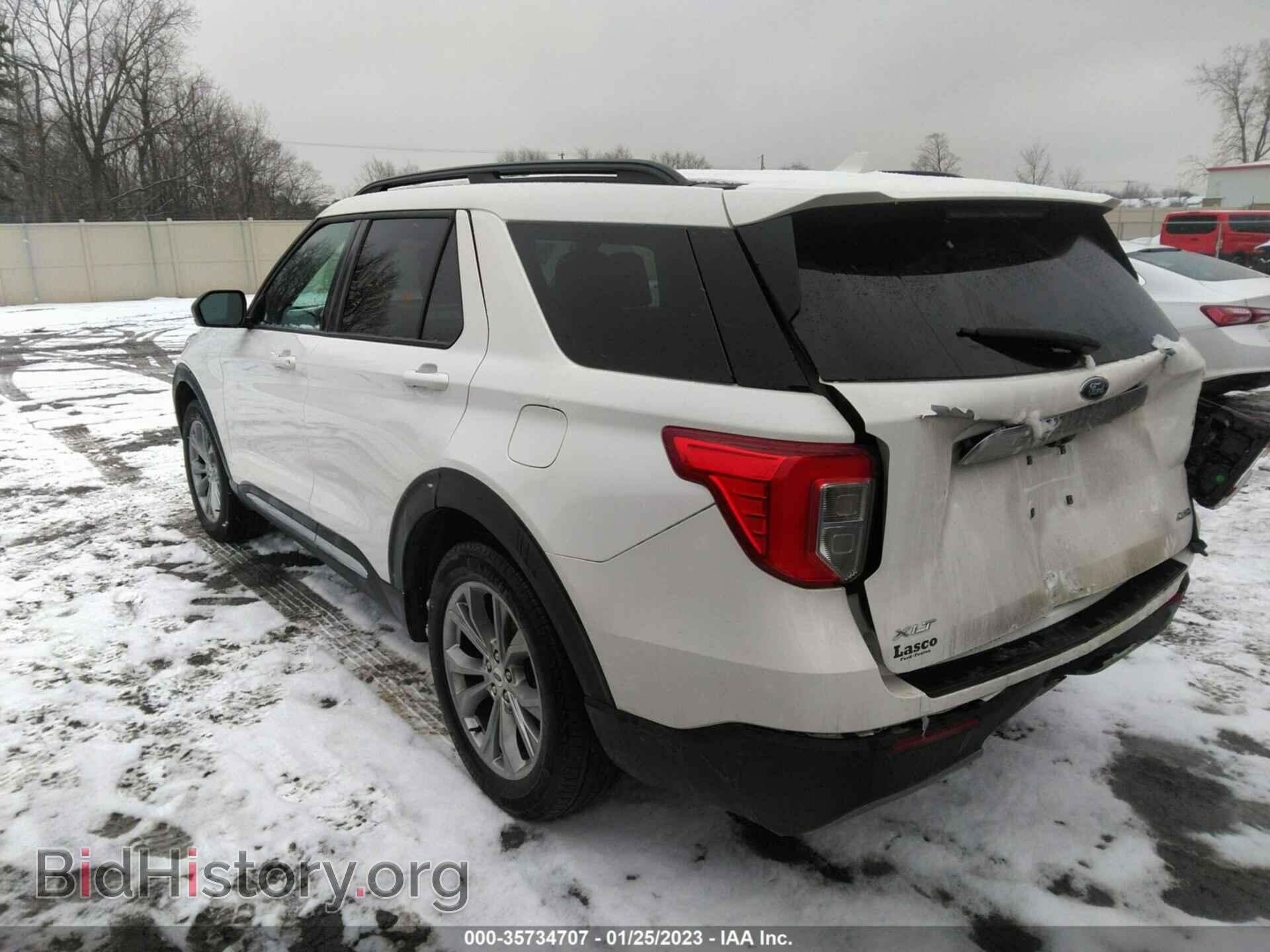 2022 FORD EXPLORER - VIN: 1FMSK8DH0NGA23323 - Фото 3