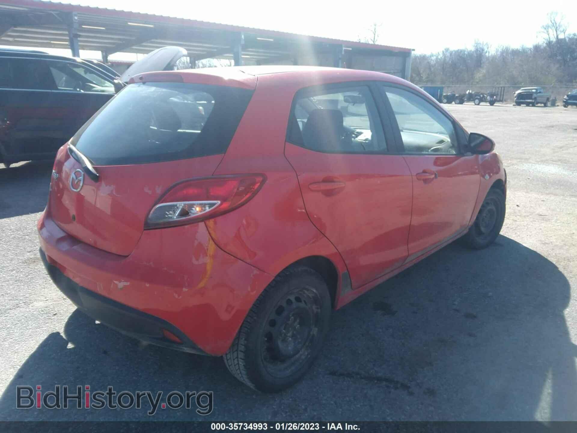 2011 MAZDA MAZDA2 - VIN: JM1DE1HY1B0124056 - Фото 4