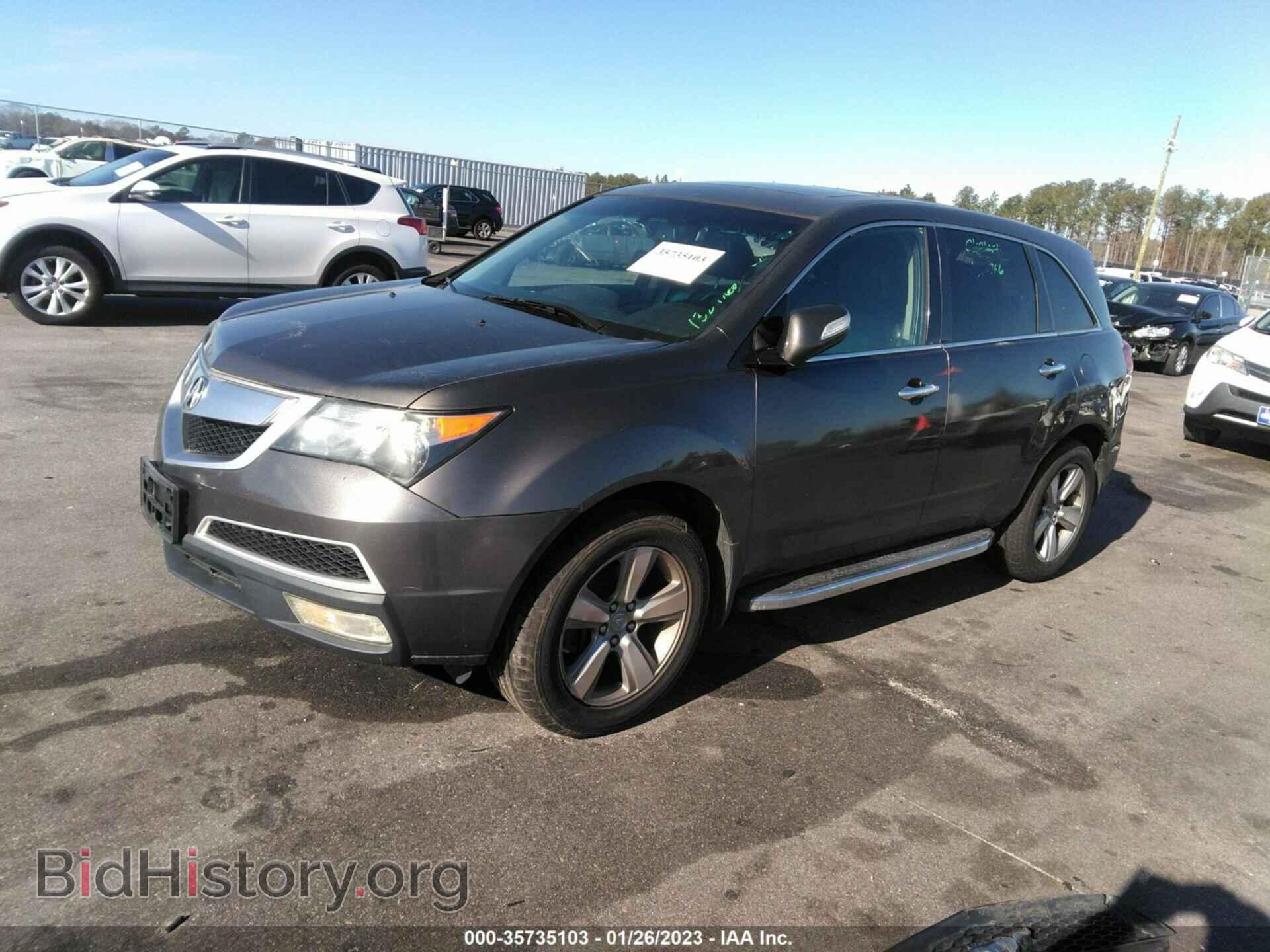 2012 ACURA MDX - VIN: 2HNYD2H33CH523329 - Photo 2