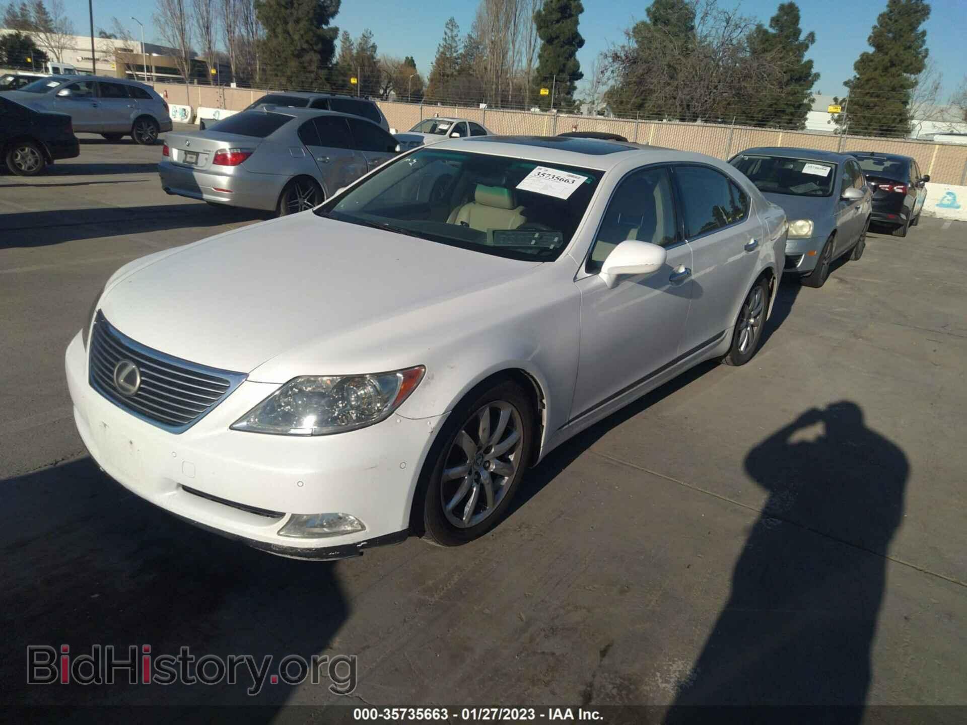 2007 LEXUS LS 460 - VIN: JTHGL46FX75015724 - Фото 2