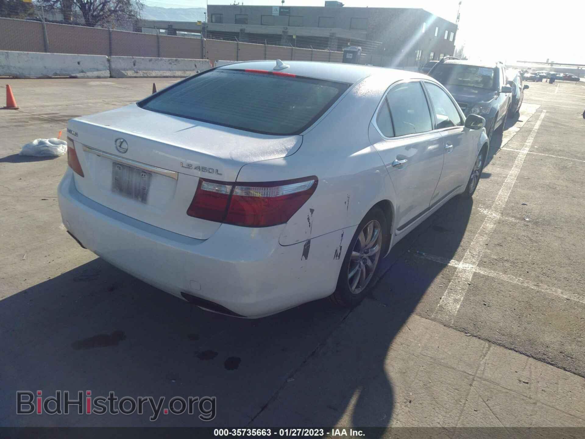 2007 LEXUS LS 460 - VIN: JTHGL46FX75015724 - Фото 4