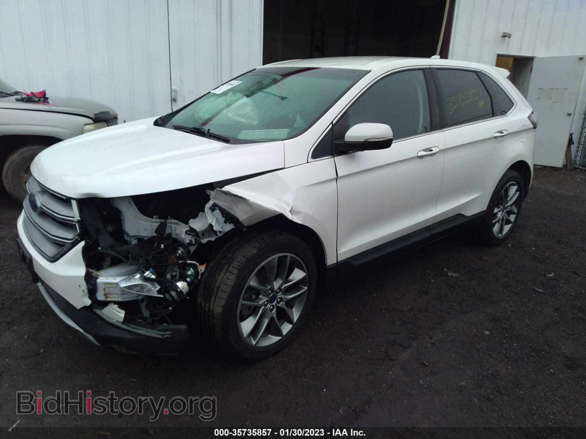2016 FORD EDGE - VIN: 2FMPK4K82GBC06170 - Фото 2