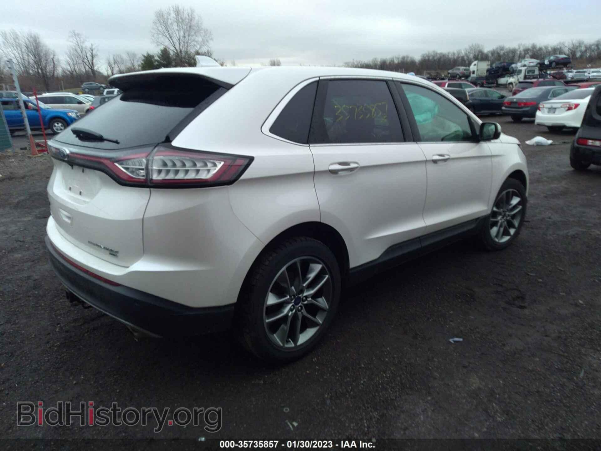 2016 FORD EDGE - VIN: 2FMPK4K82GBC06170 - Фото 4