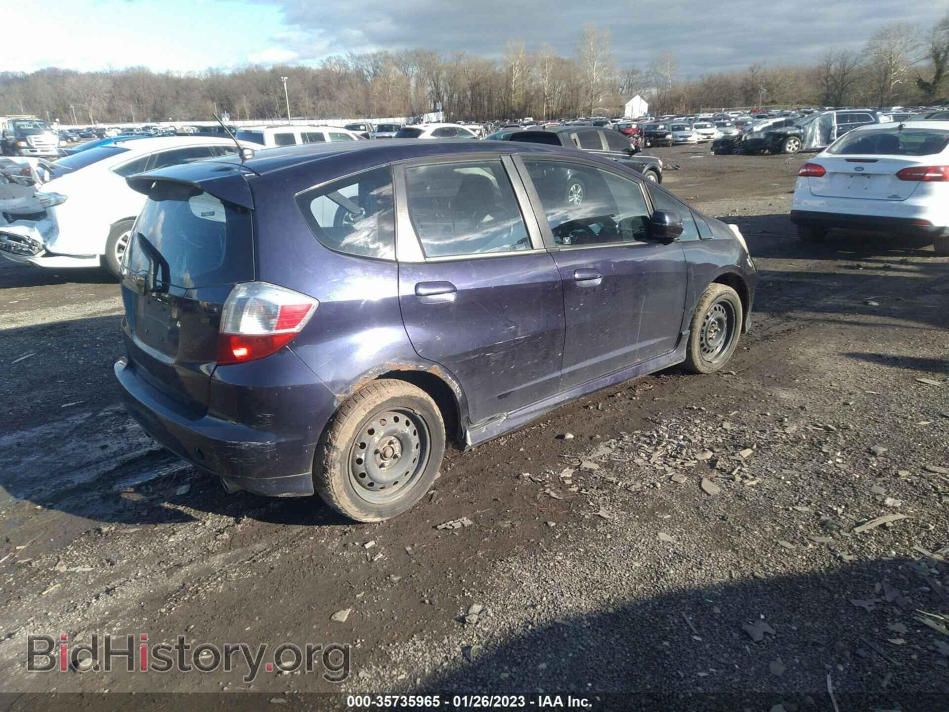 2009 HONDA FIT - VIN: JHMGE87449S074710 - Фото 4