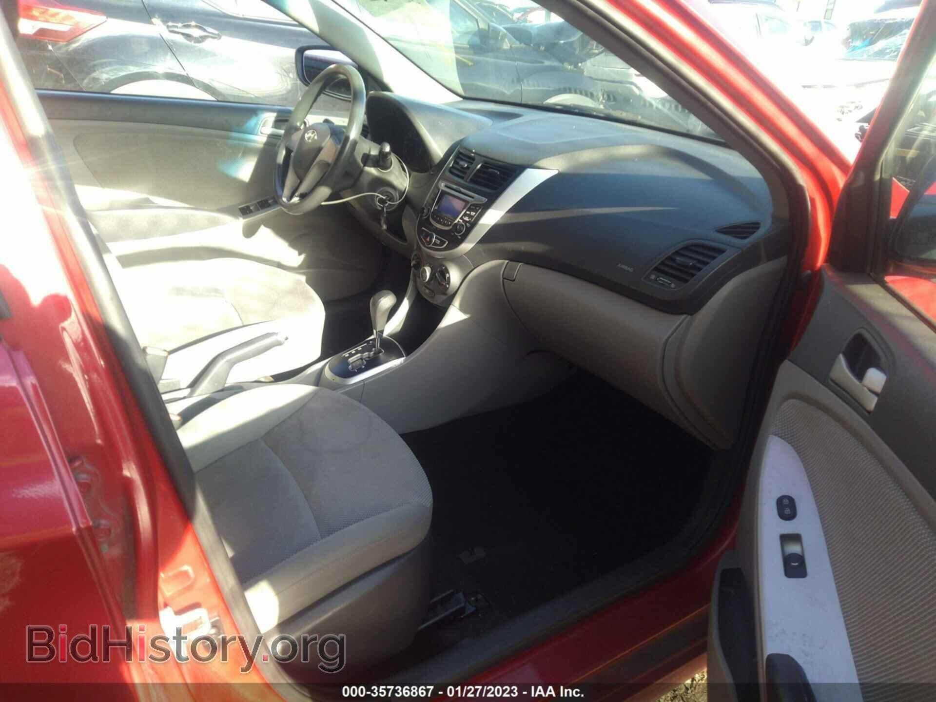 2013 HYUNDAI ACCENT - VIN: KMHCT4AE9DU553651 - Фото 5