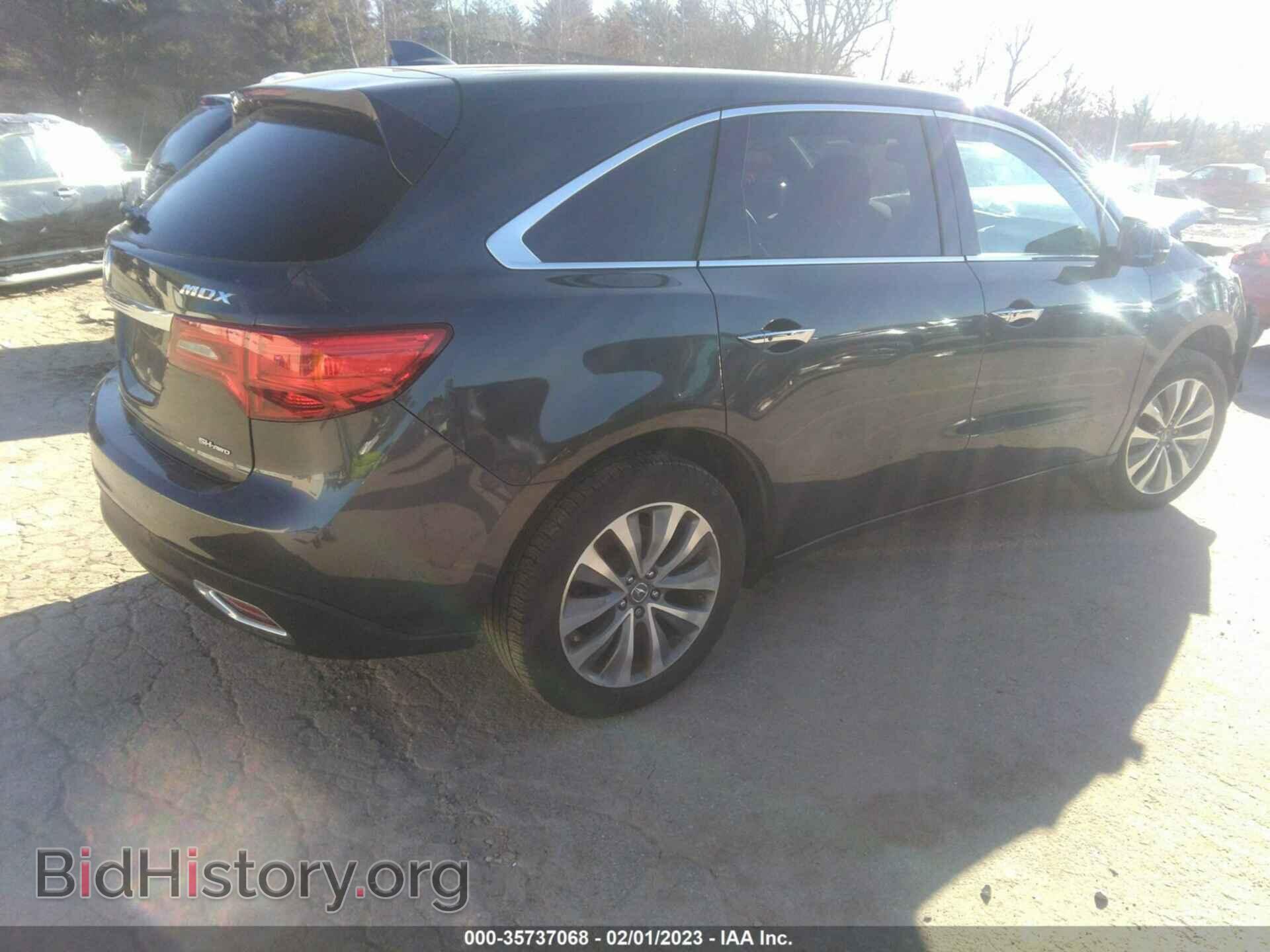 2015 ACURA MDX - VIN: 5FRYD4H41FB017100 - Photo 4