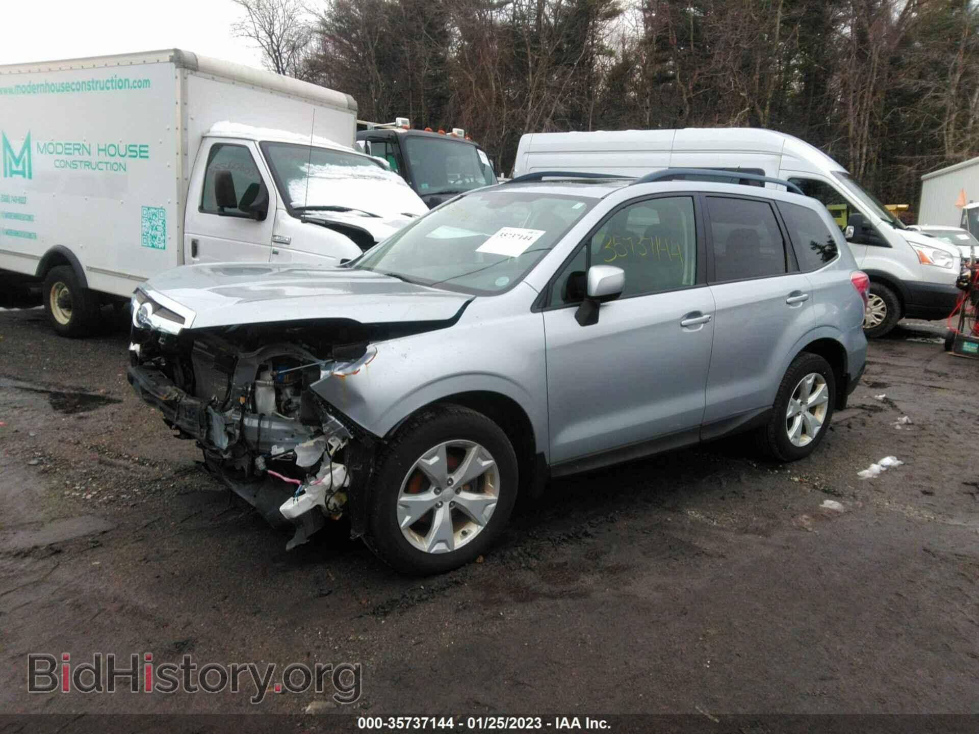 2015 SUBARU FORESTER - VIN: JF2SJAFC8FH558221 - Фото 2