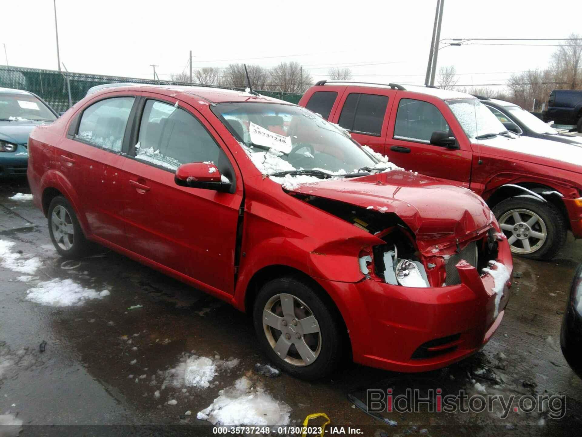 Photo KL1TD56E89B610836 - CHEVROLET AVEO 2009