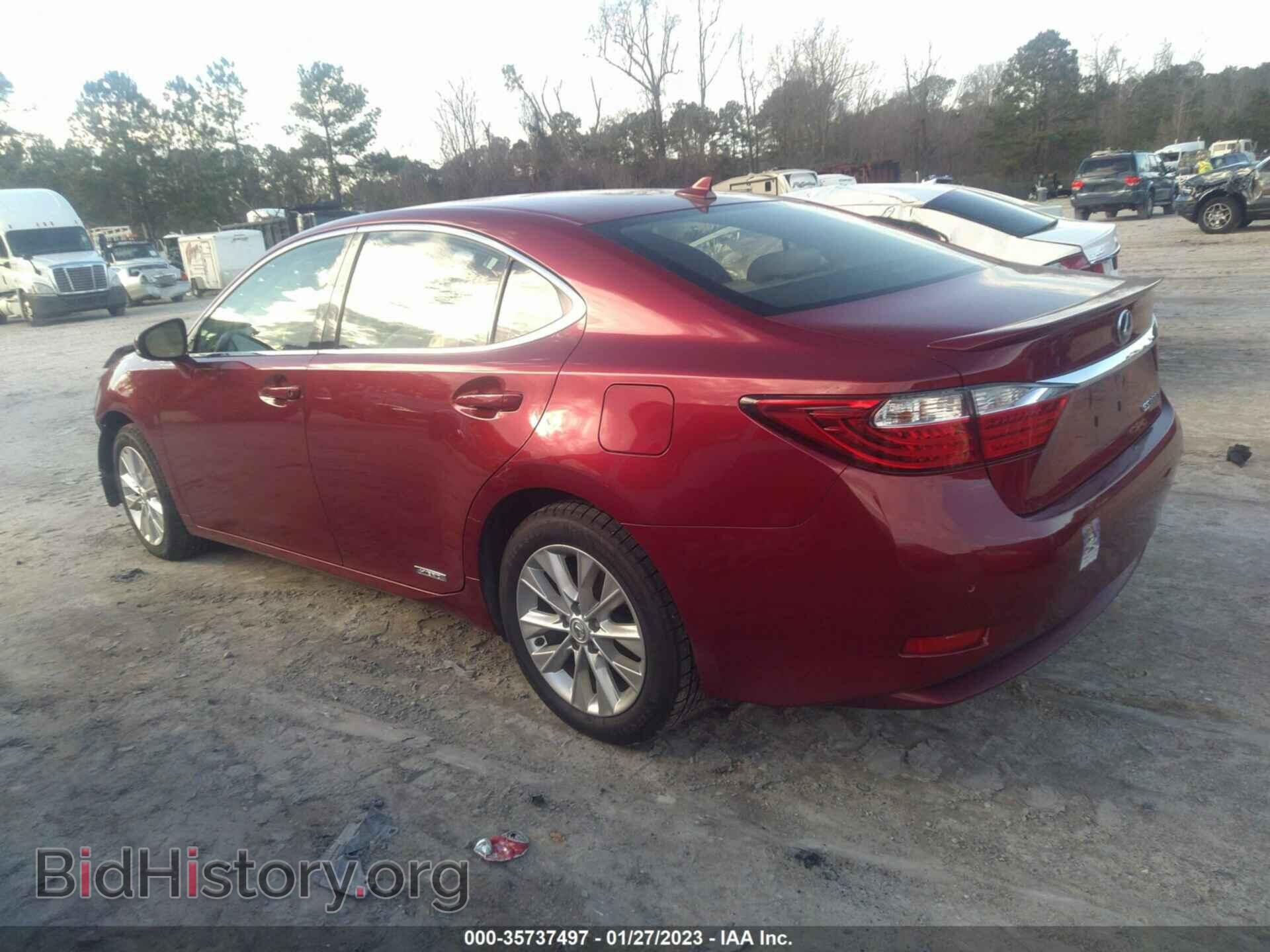 2013 LEXUS ES 300H - VIN: JTHBW1GG2D2024924 - Photo 3