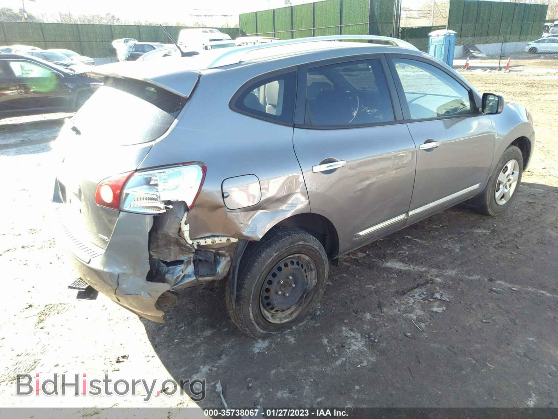 2014 NISSAN ROGUE SELECT - VIN: JN8AS5MV3EW719429 - Фото 4