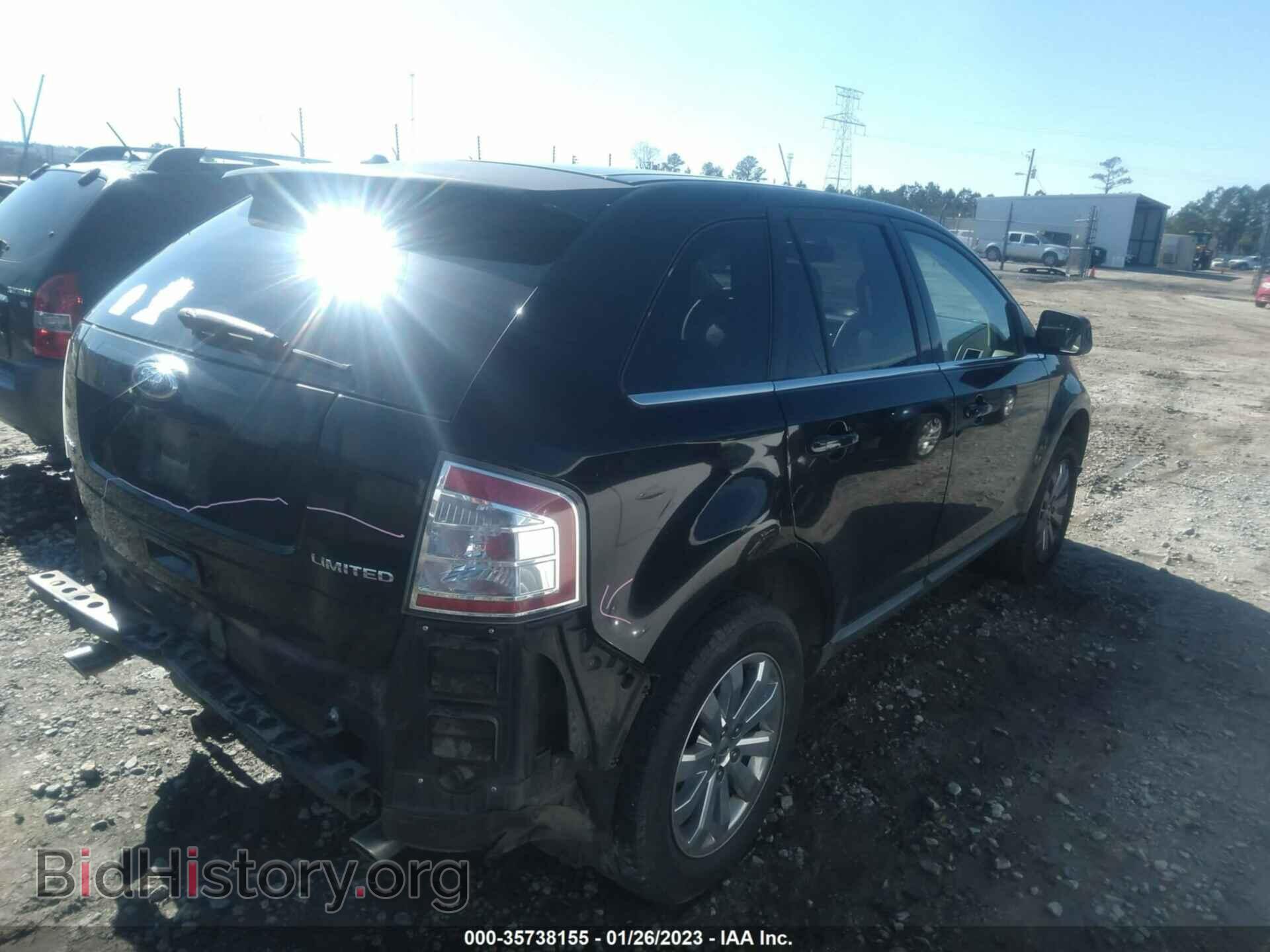 2008 FORD EDGE - VIN: 2FMDK39C68BB37170 - Фото 4