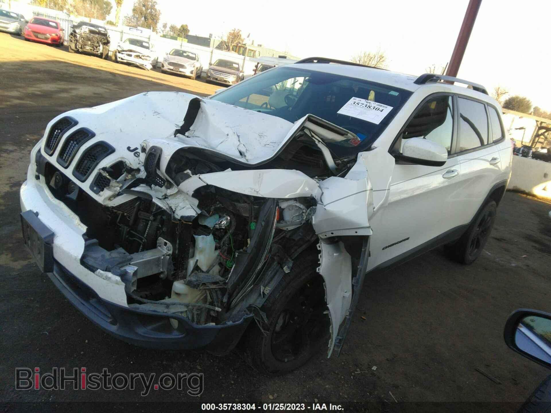 2016 JEEP CHEROKEE - VIN: 1C4PJMCS7GW103598 - Фото 2