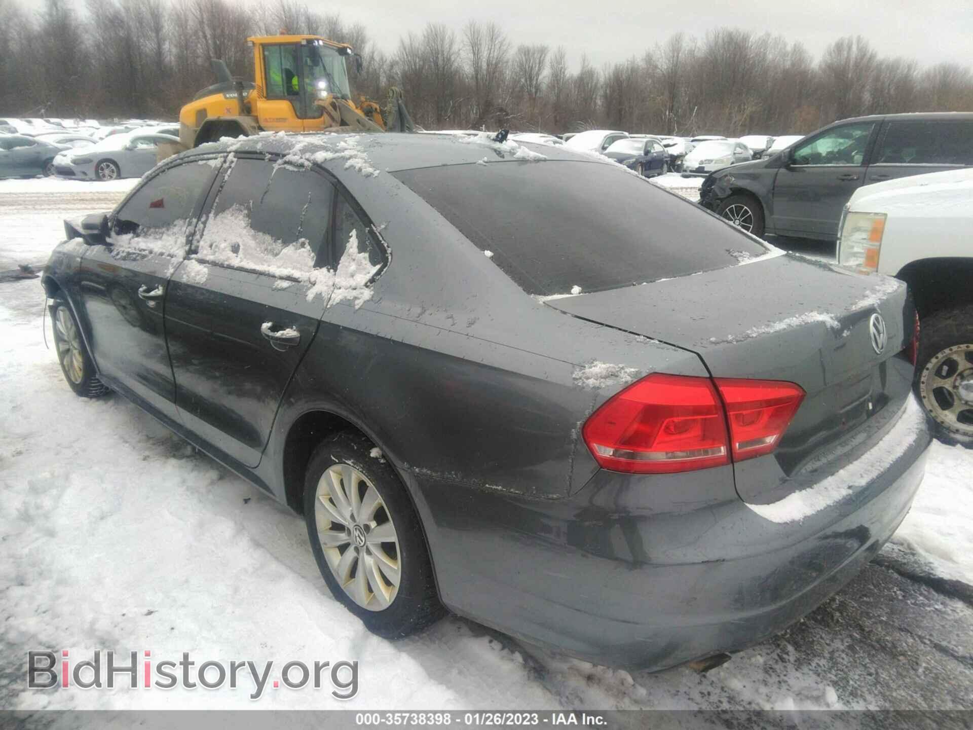 2014 VOLKSWAGEN PASSAT - VIN: 1VWAT7A33EC094875 - Фото 3