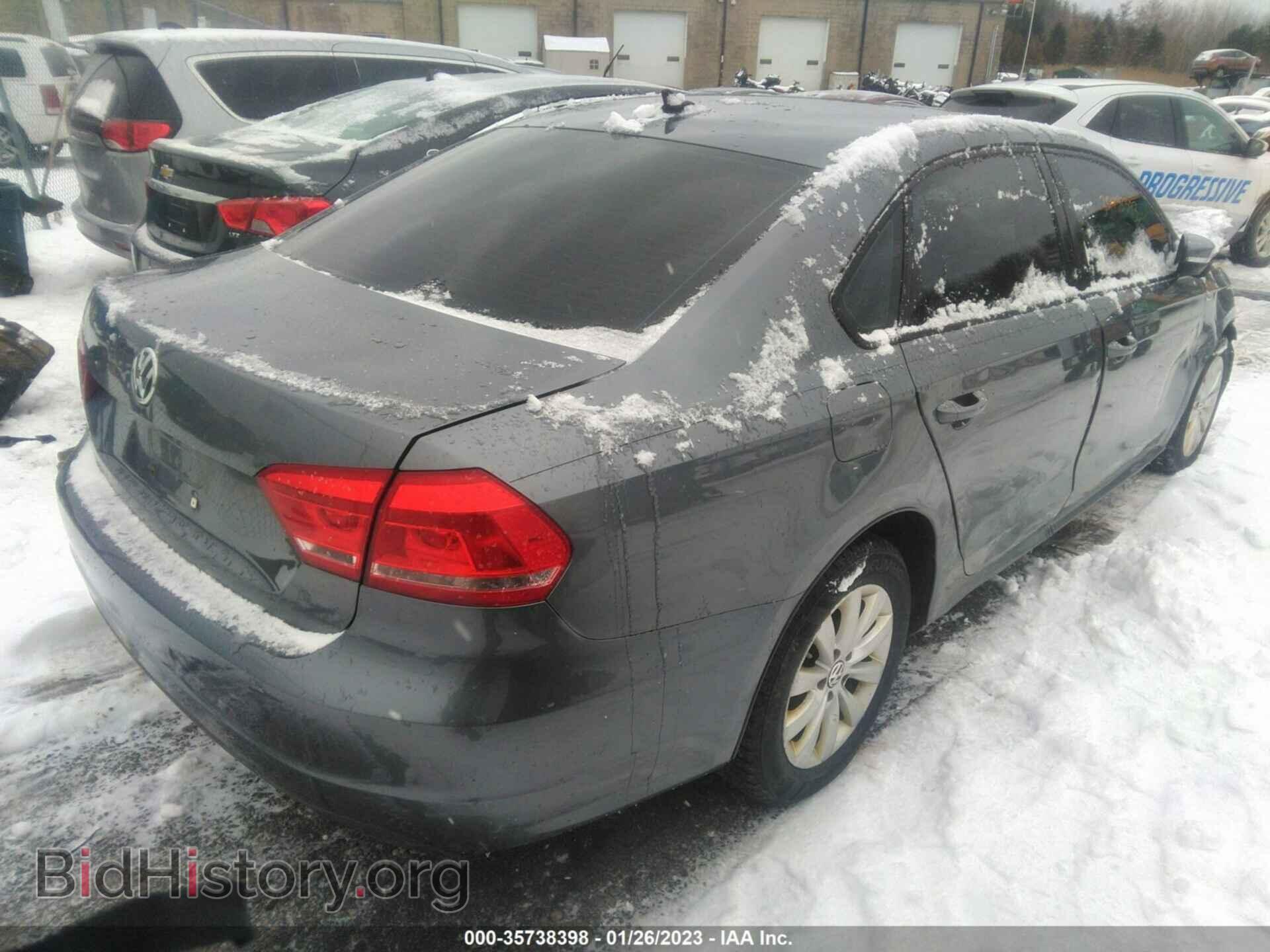 2014 VOLKSWAGEN PASSAT - VIN: 1VWAT7A33EC094875 - Фото 4