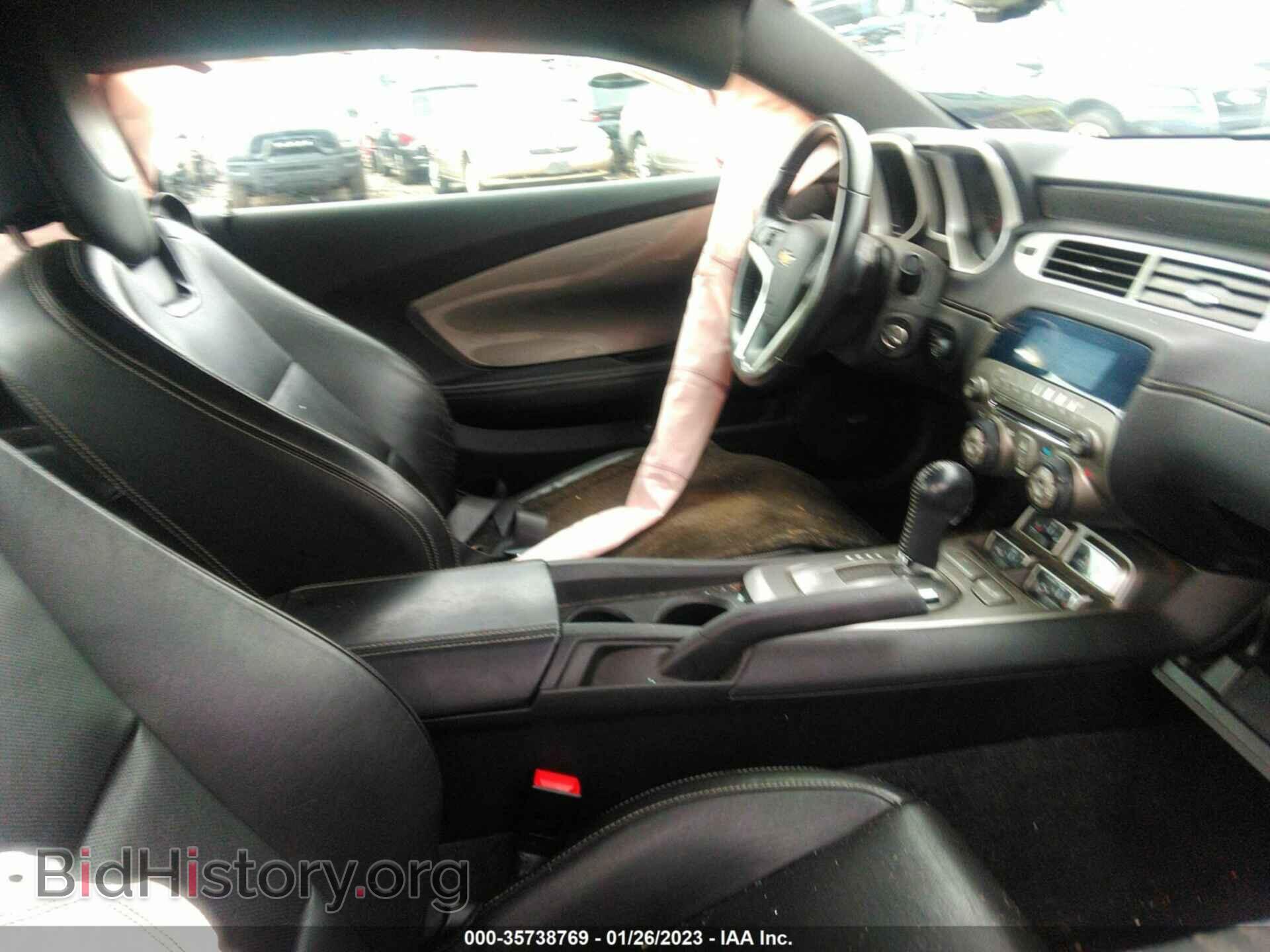 2012 CHEVROLET CAMARO - VIN: 2G1FC1E37C9209300 - Фото 5
