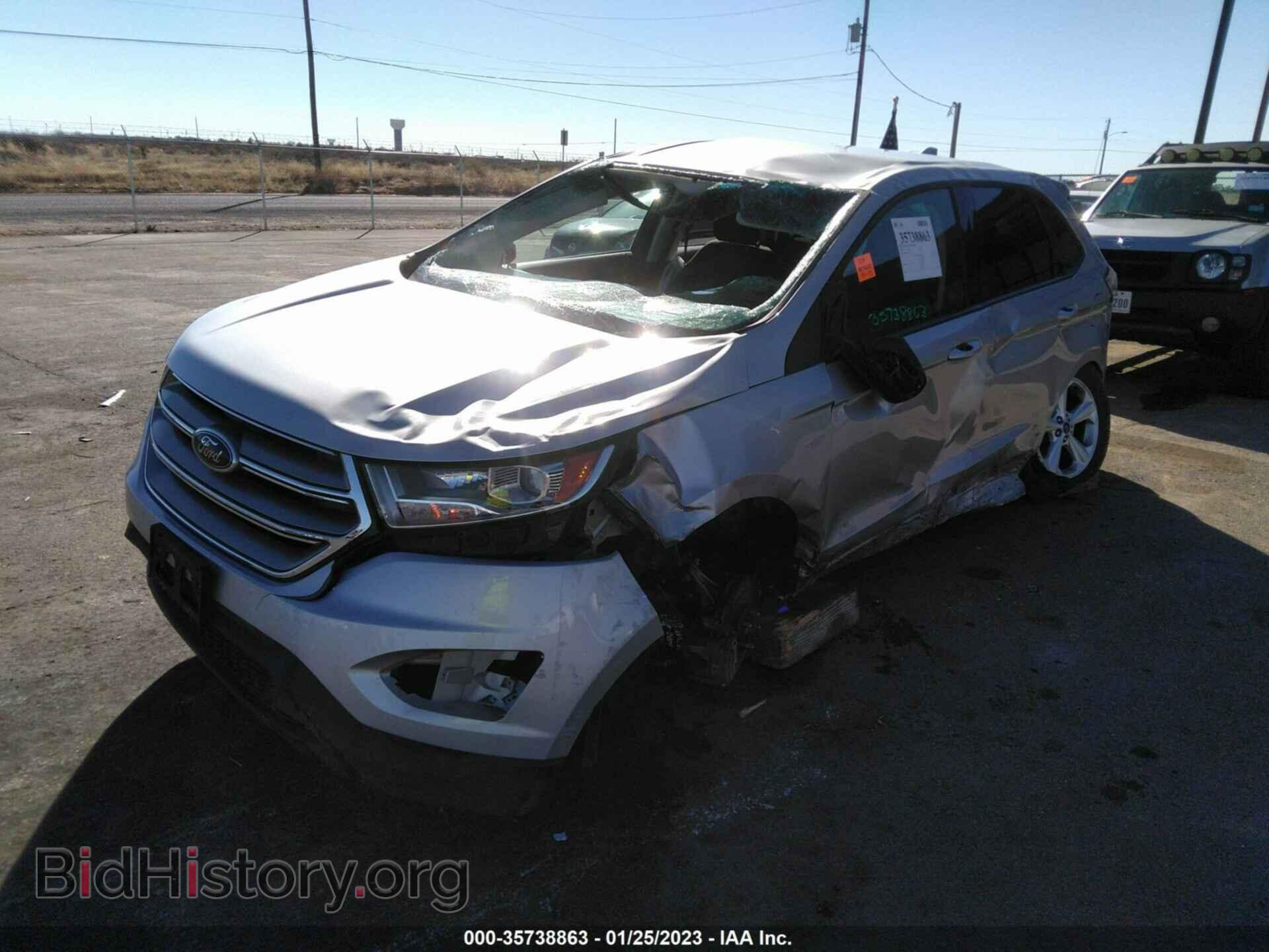 2015 FORD EDGE - VIN: 2FMTK3G97FBC33017 - Photo 2