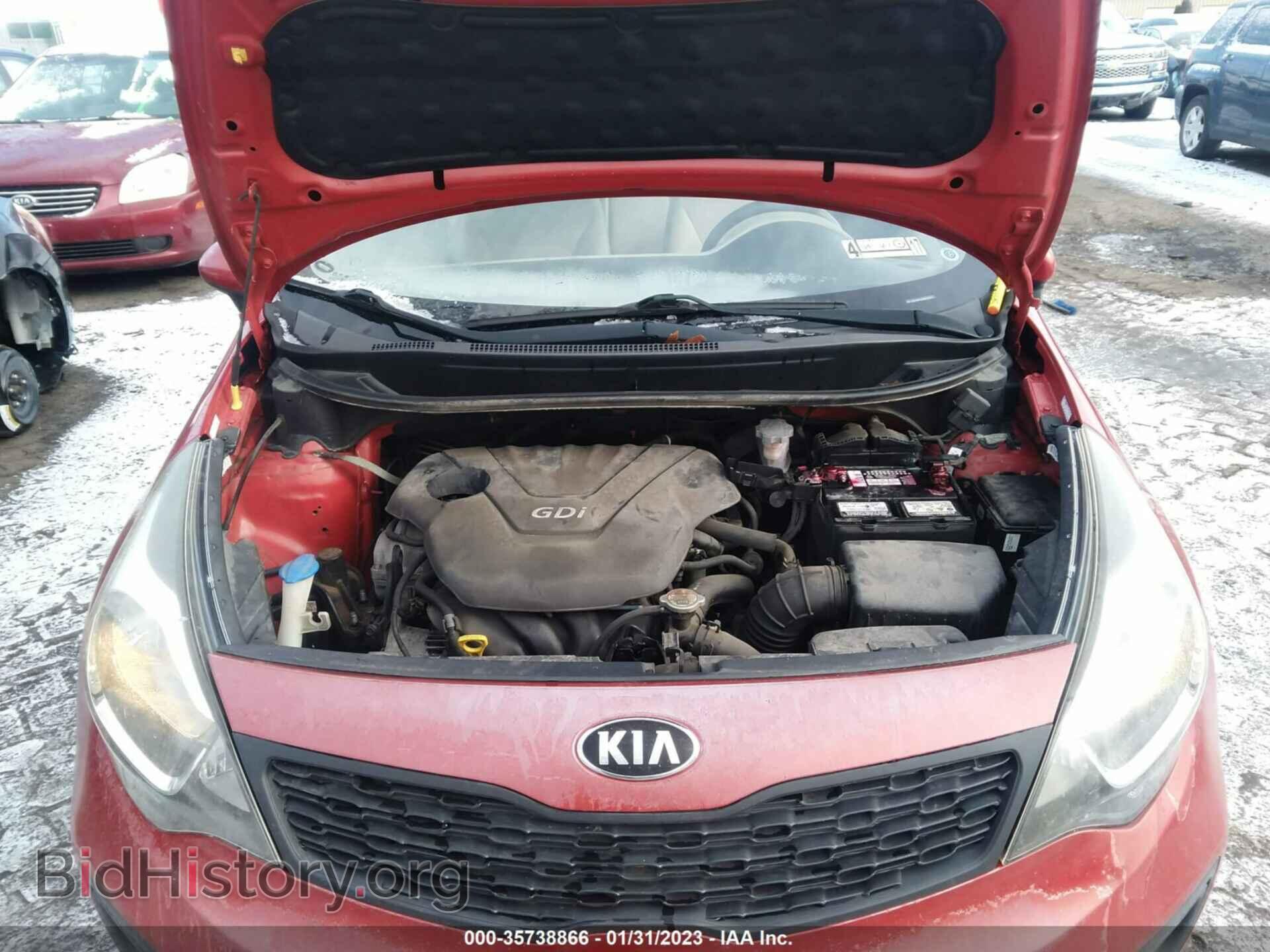 2013 KIA RIO - VIN: KNADM4A38D6152677 - Фото 10