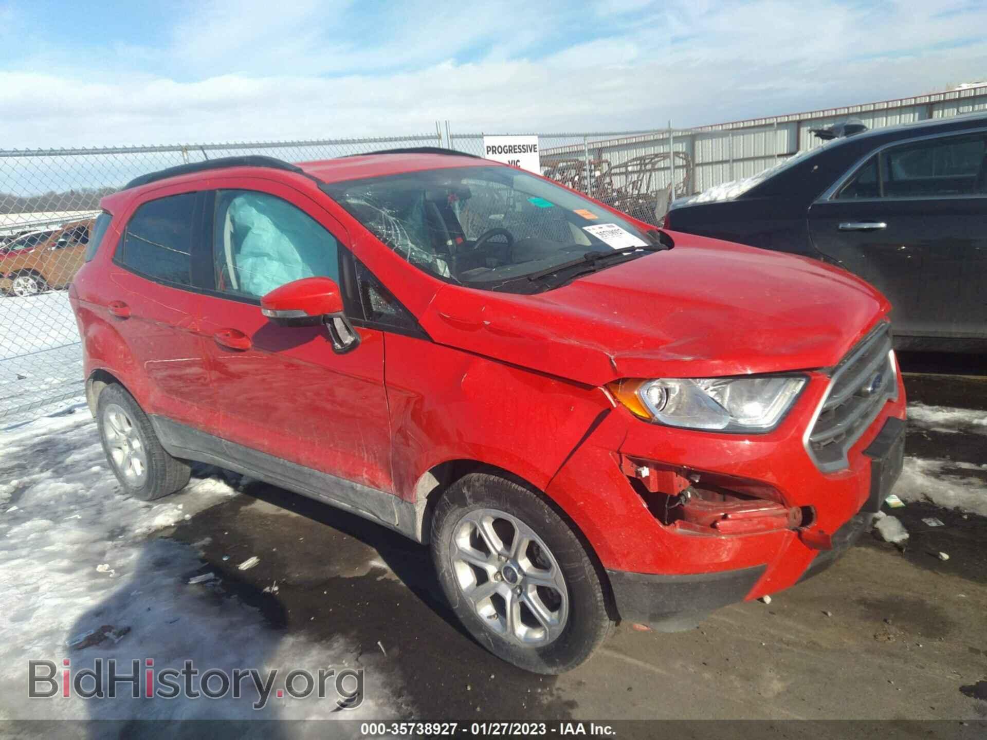 Photo MAJ3S2GE3LC354852 - FORD ECOSPORT 2020