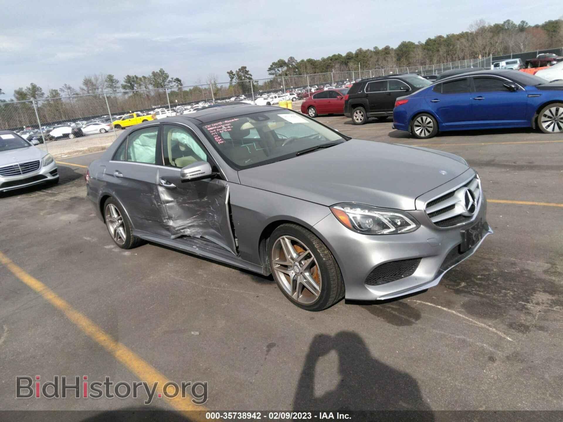 Photo WDDHF8JB5EA823711 - MERCEDES-BENZ E-CLASS 2014