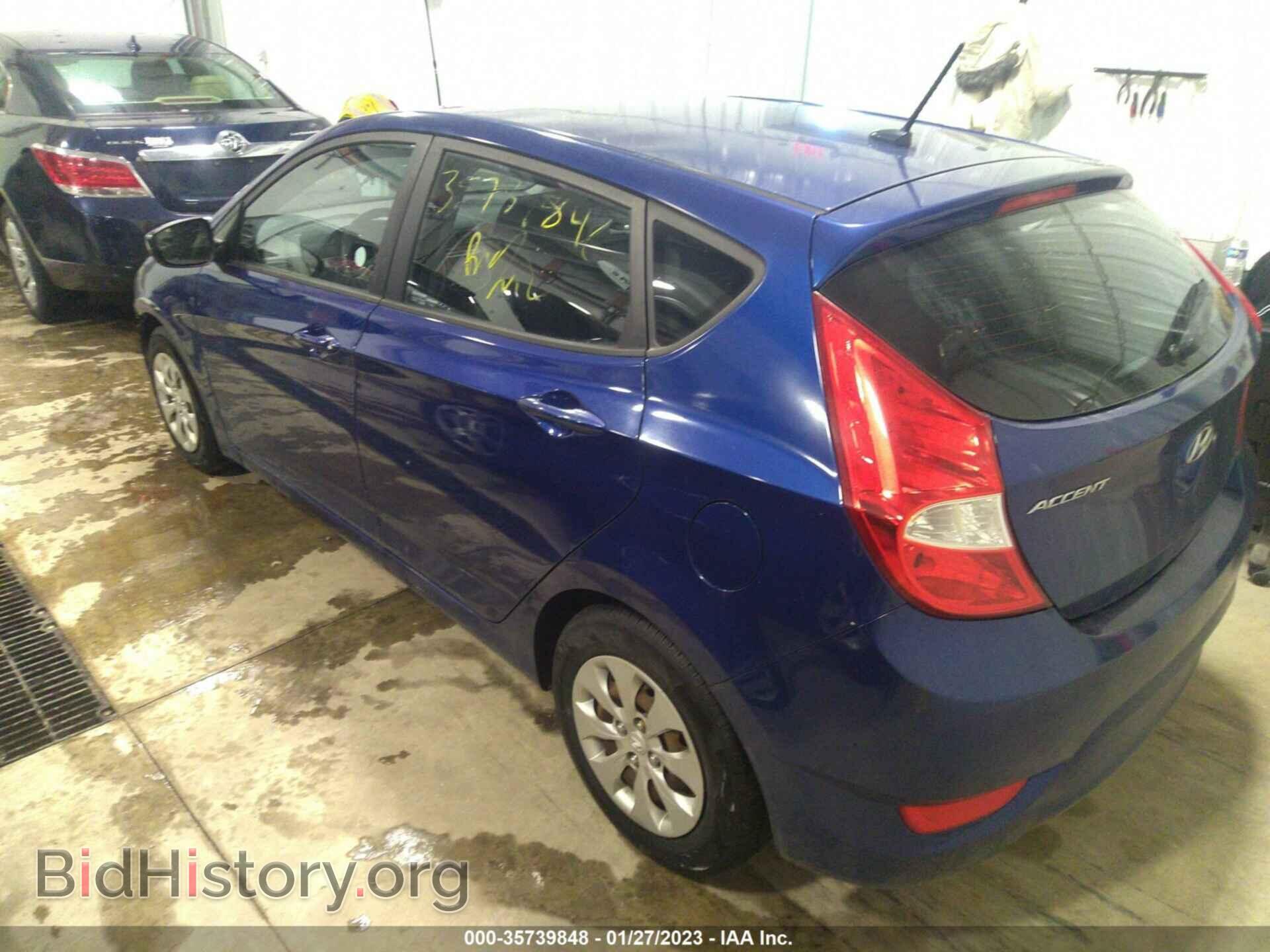 2015 HYUNDAI ACCENT - VIN: KMHCT5AEXFU198630 - Фото 3