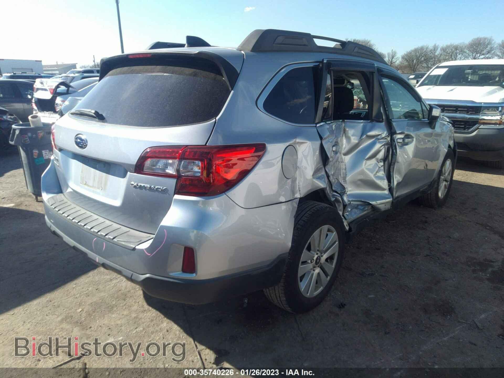 2016 SUBARU OUTBACK - VIN: 4S4BSBDC4G3306321 - Фото 4