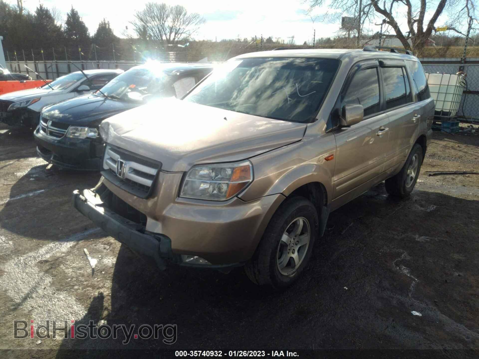 2007 HONDA PILOT - VIN: 5FNYF18437B026215 - Фото 2
