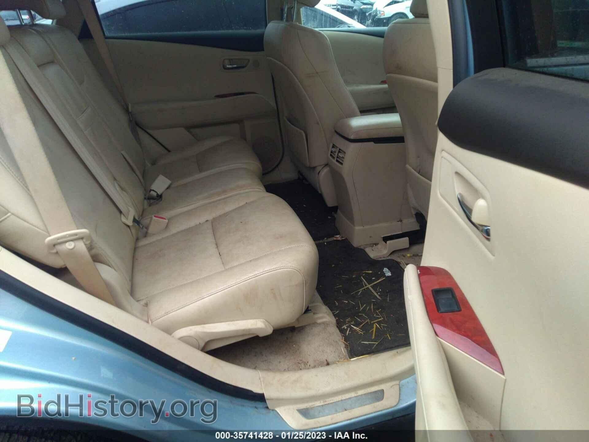 2010 LEXUS RX 350 - VIN: 2T2BK1BA8AC032373 - Фото 8