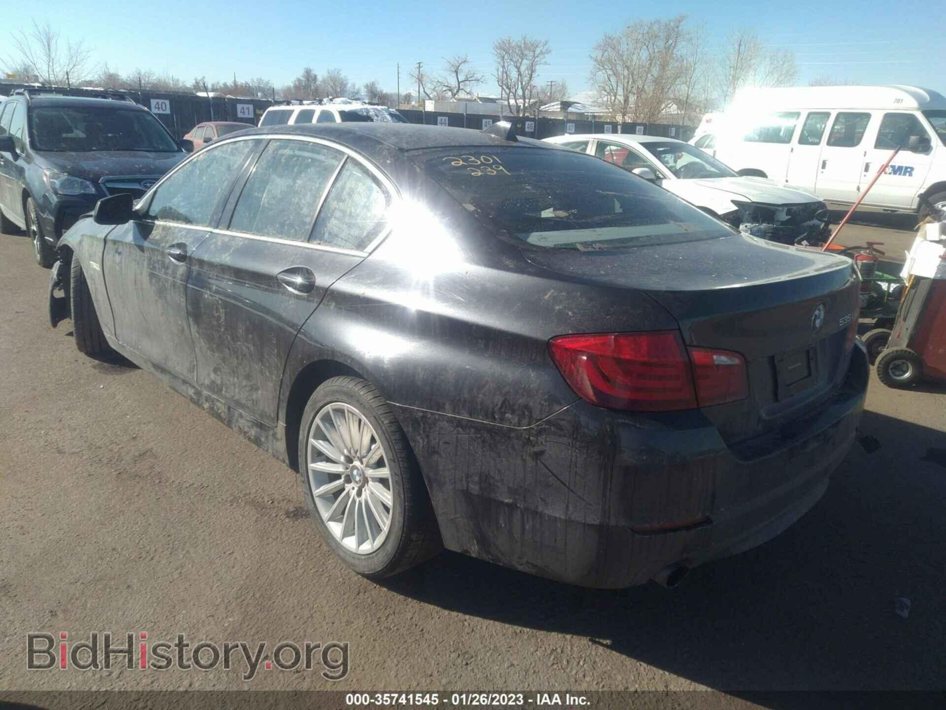 2011 BMW 5 SERIES - VIN: WBAFR7C58BC605768 - Фото 3