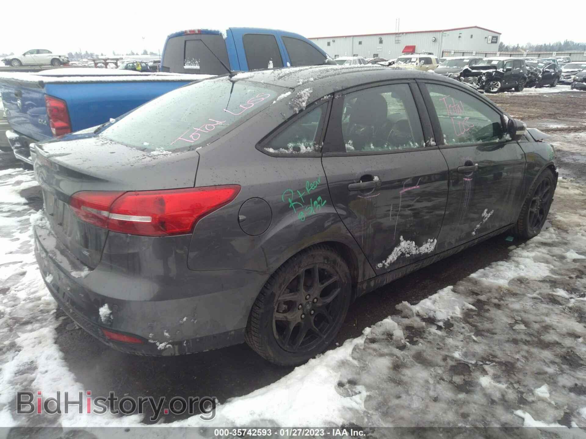 2016 FORD FOCUS - VIN: 1FADP3F29GL372944 - Фото 4